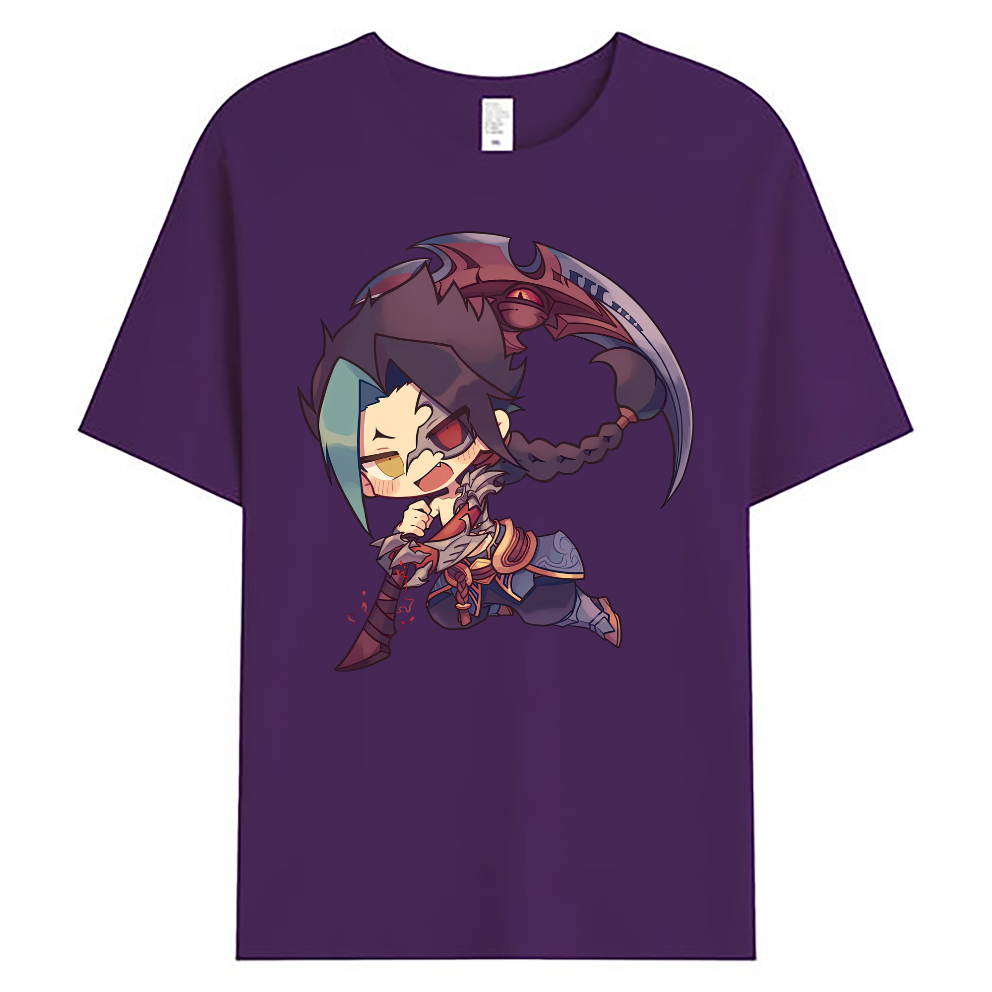 （画像用） リーグ・オブ・レジェンド League of Legends LOL 綿100％ メンズ半袖Tシャツ｜肌触りやわらか＆通気性