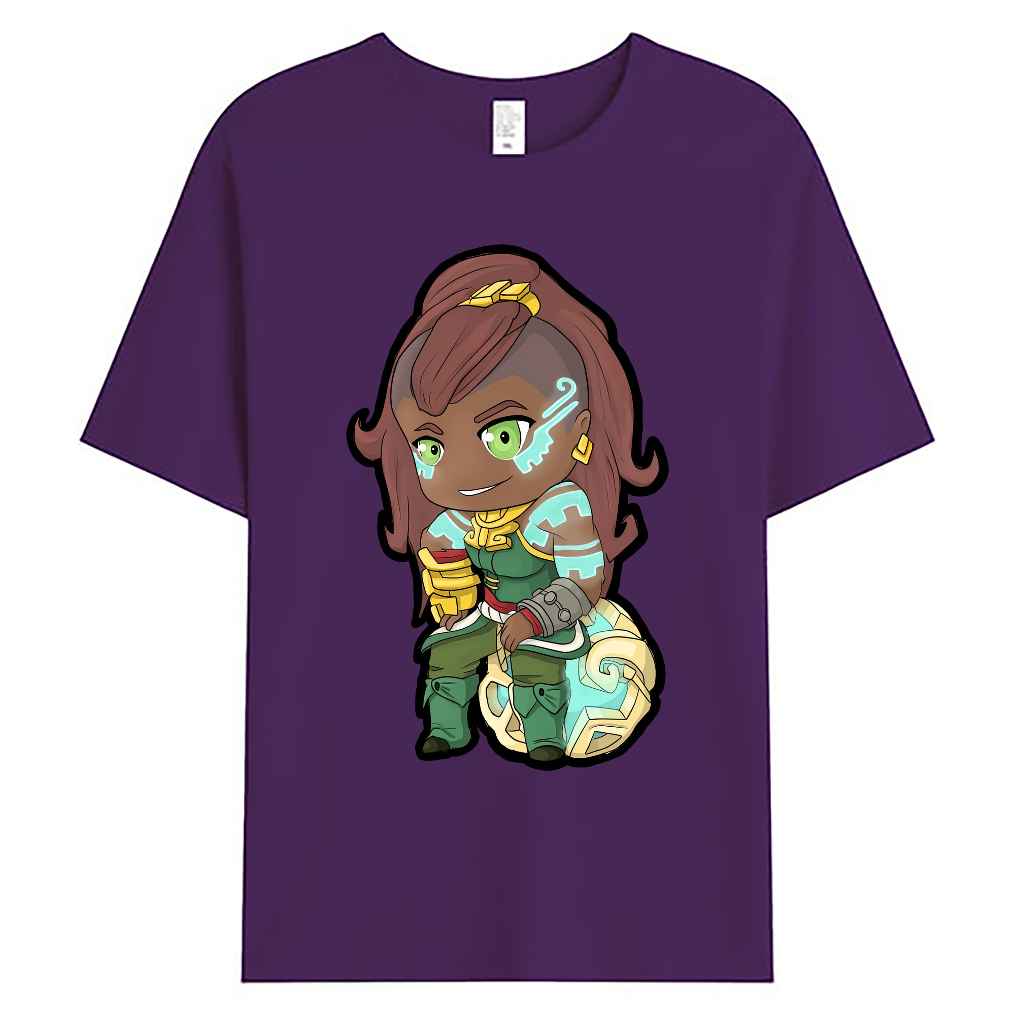 （画像用） リーグ・オブ・レジェンド League of Legends LOL 綿100％ メンズ半袖Tシャツ｜肌触りやわらか＆通気性
