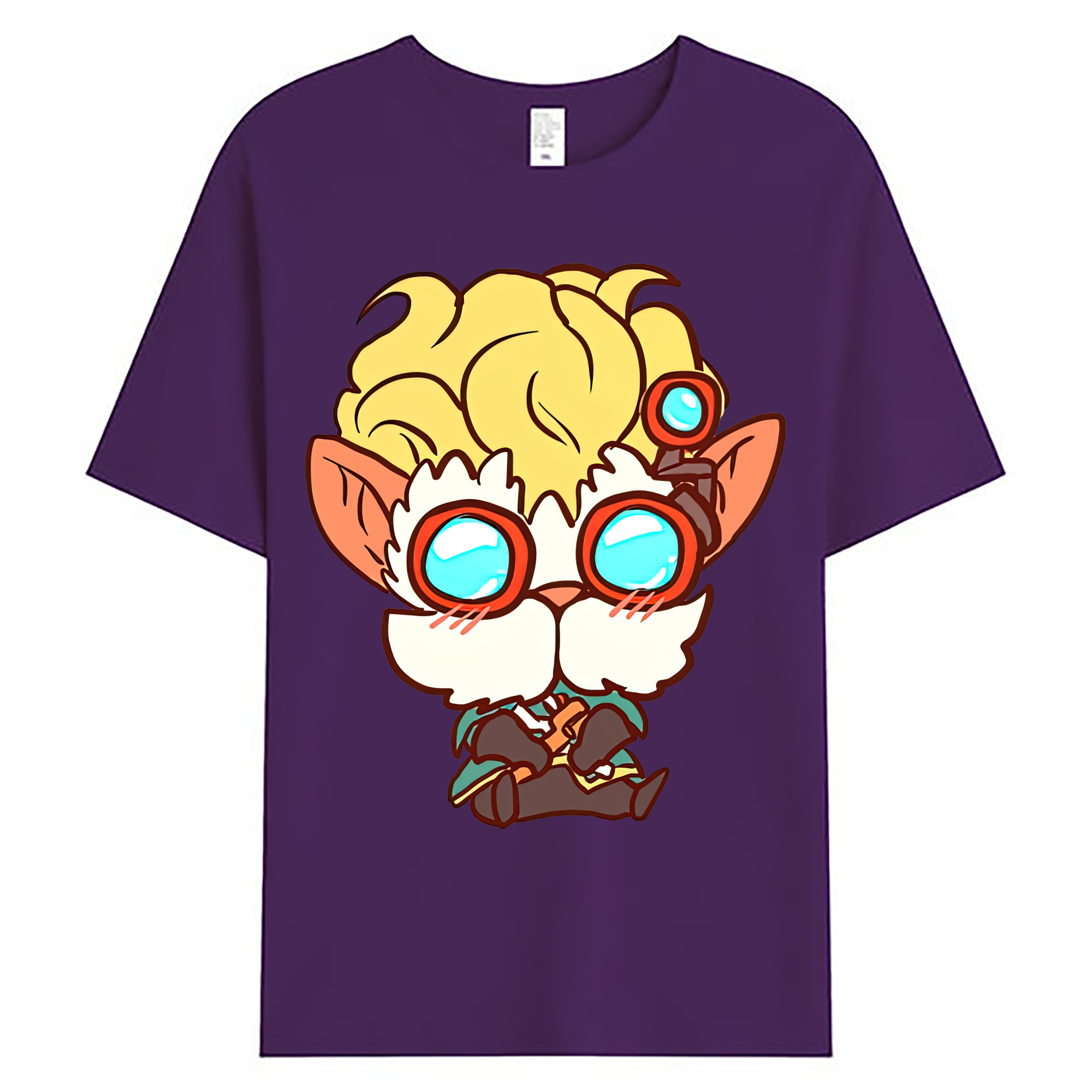 （画像用） リーグ・オブ・レジェンド League of Legends LOL 綿100％ メンズ半袖Tシャツ｜肌触りやわらか＆通気性
