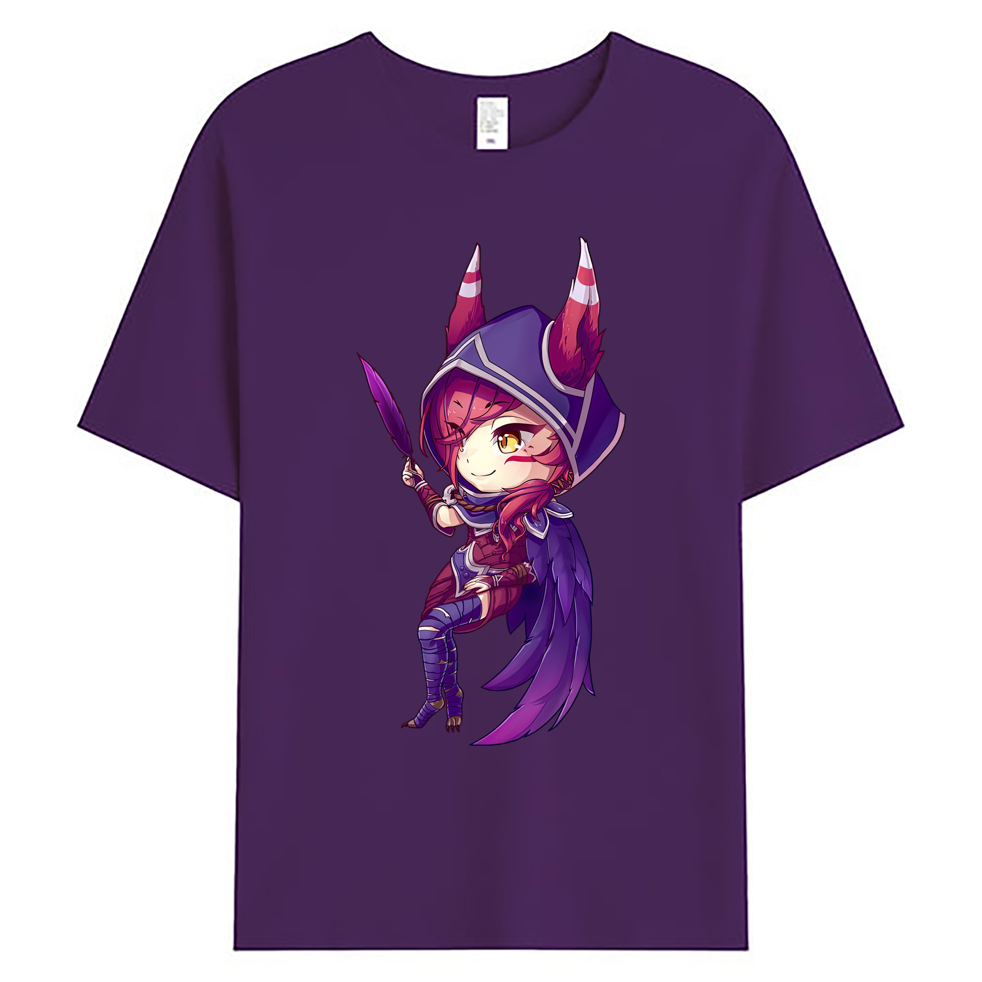 （画像用） リーグ・オブ・レジェンド League of Legends LOL 綿100％ メンズ半袖Tシャツ｜肌触りやわらか＆通気性