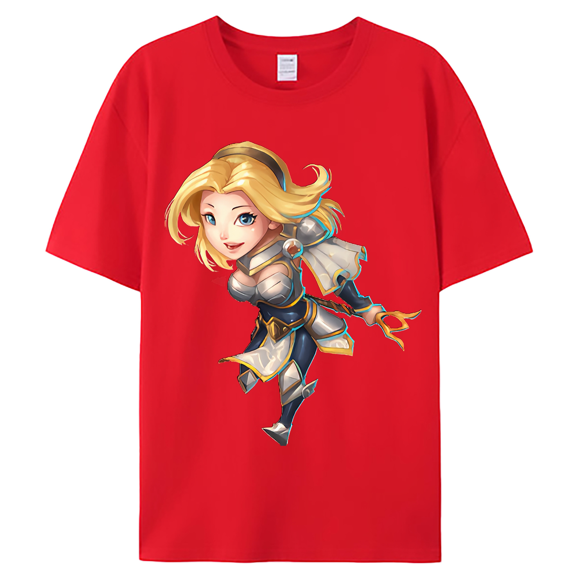 （画像用） リーグ・オブ・レジェンド League of Legends LOL 綿100％ メンズ半袖Tシャツ｜肌触りやわらか＆通気性