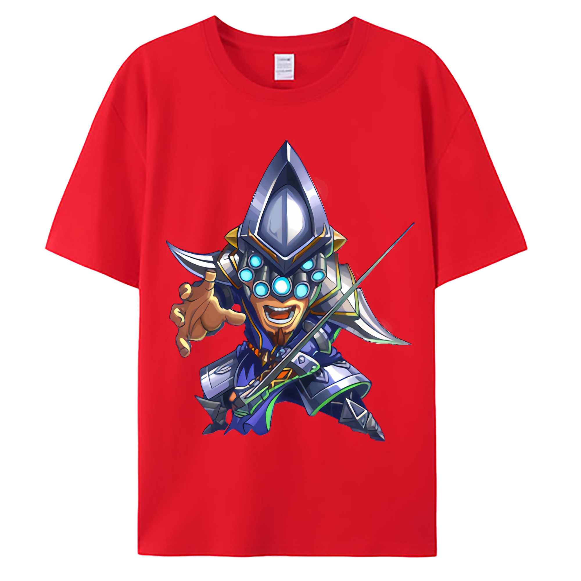 （画像用） リーグ・オブ・レジェンド League of Legends LOL 綿100％ メンズ半袖Tシャツ｜肌触りやわらか＆通気性