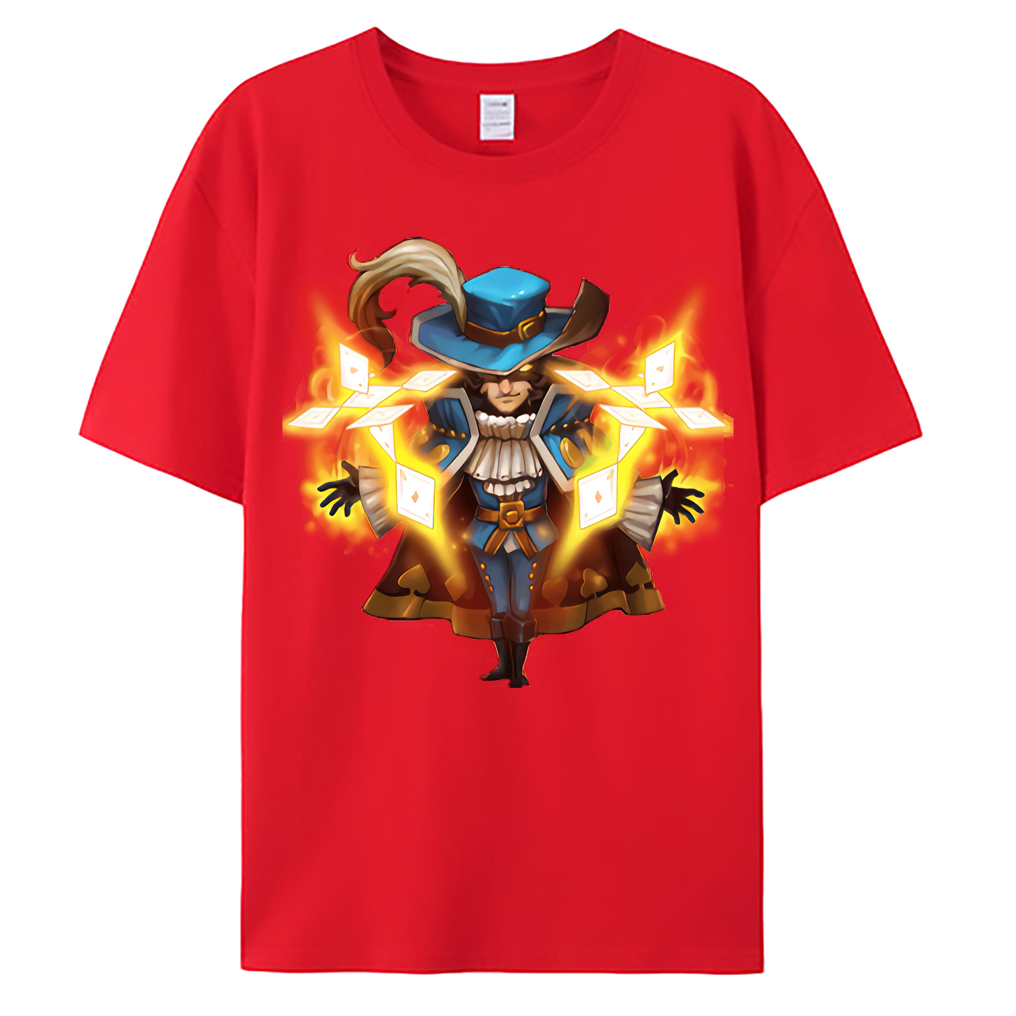 （画像用） リーグ・オブ・レジェンド League of Legends LOL 綿100％ メンズ半袖Tシャツ｜肌触りやわらか＆通気性