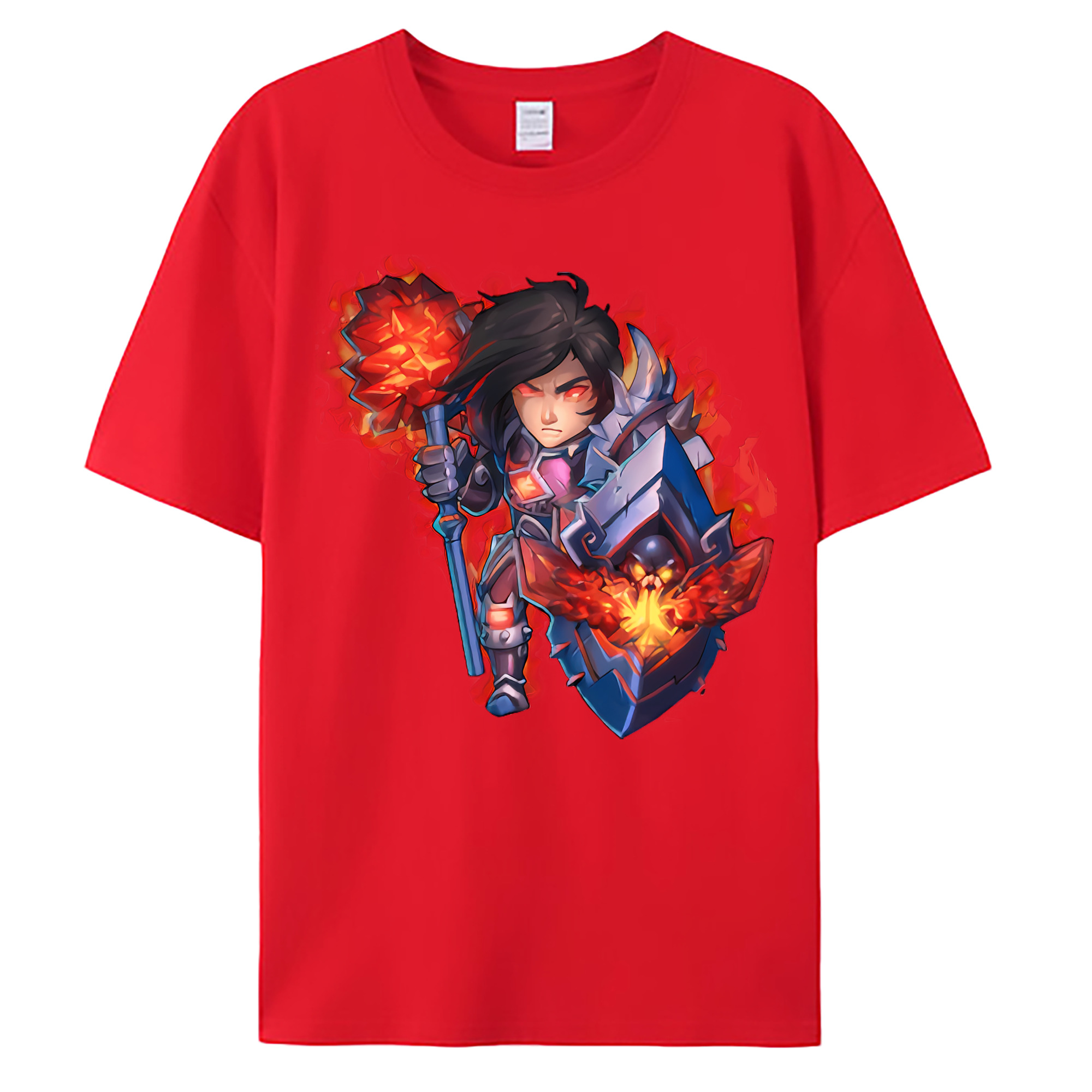 （画像用） リーグ・オブ・レジェンド League of Legends LOL 綿100％ メンズ半袖Tシャツ｜肌触りやわらか＆通気性