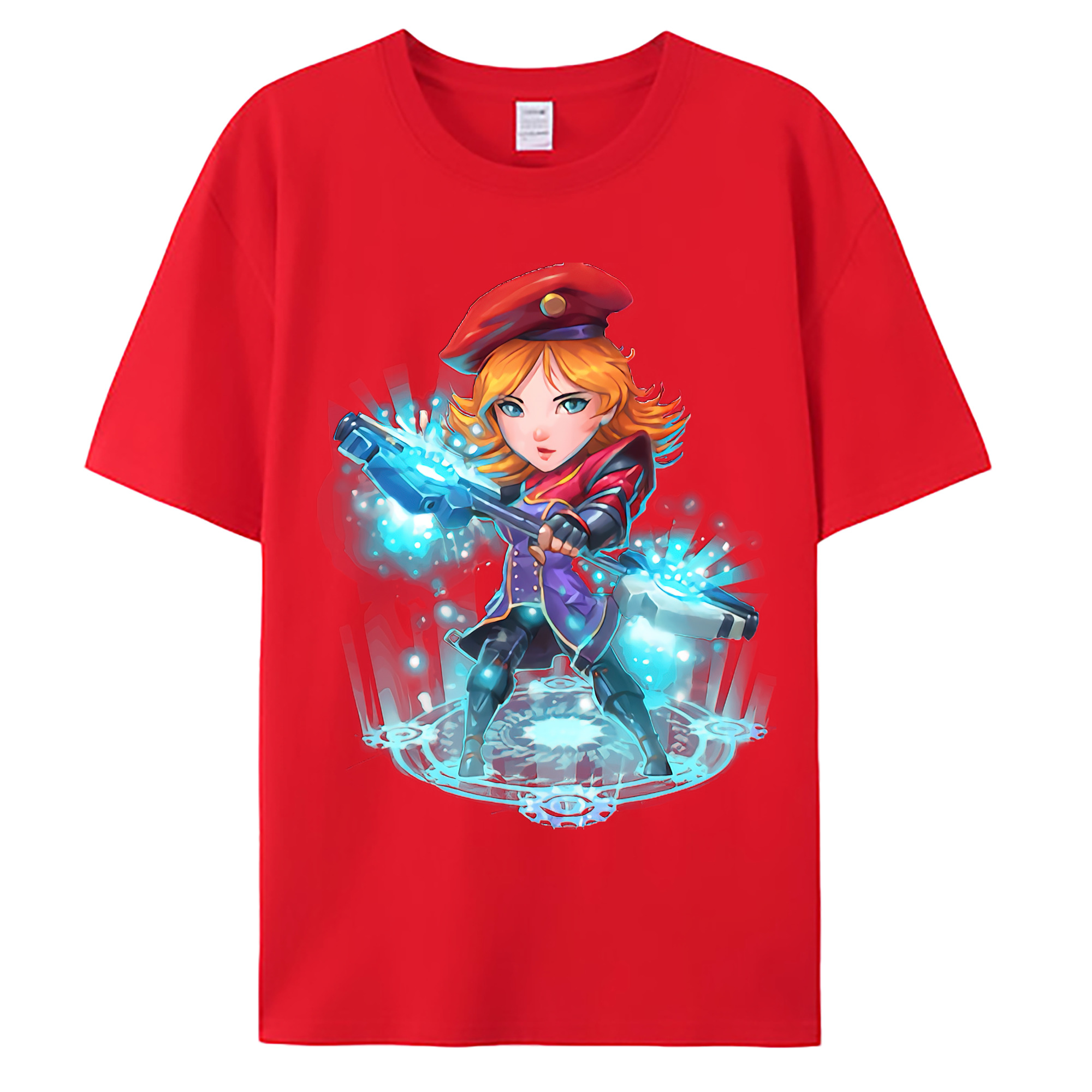 （画像用） リーグ・オブ・レジェンド League of Legends LOL 綿100％ メンズ半袖Tシャツ｜肌触りやわらか＆通気性