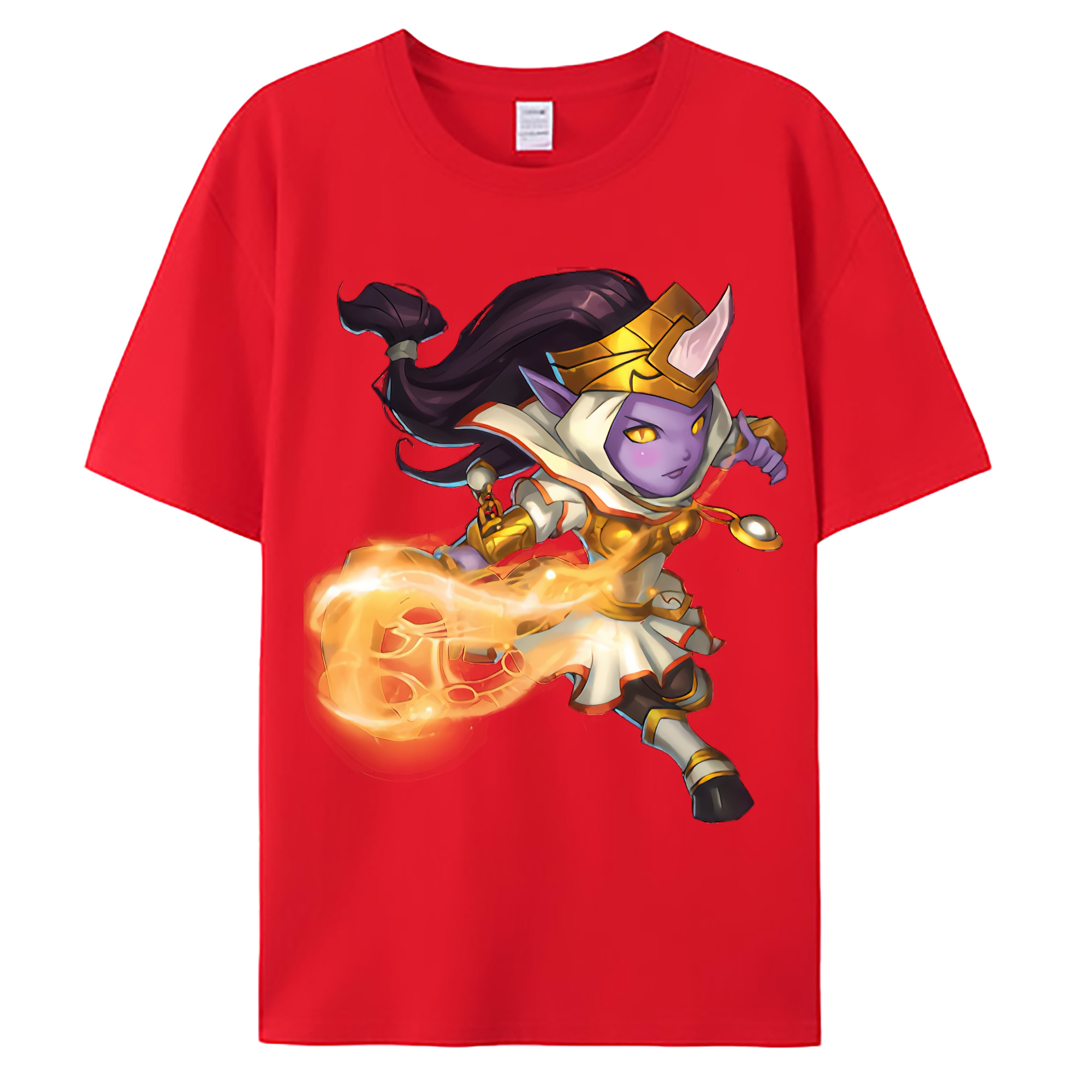 （画像用） リーグ・オブ・レジェンド League of Legends LOL 綿100％ メンズ半袖Tシャツ｜肌触りやわらか＆通気性