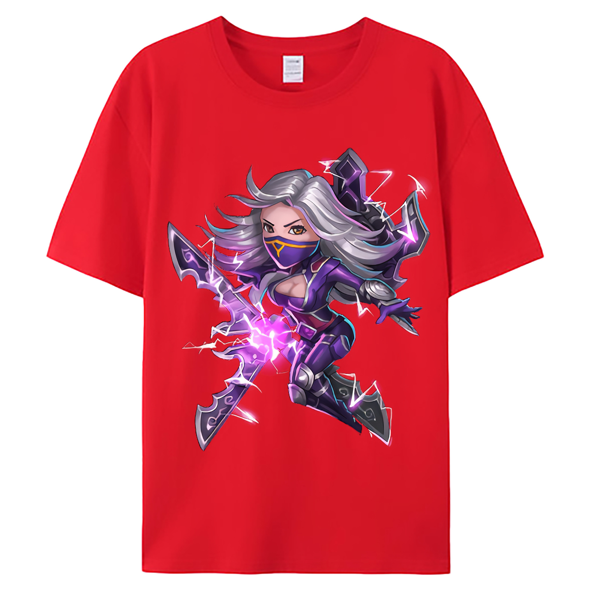 （画像用） リーグ・オブ・レジェンド League of Legends LOL 綿100％ メンズ半袖Tシャツ｜肌触りやわらか＆通気性