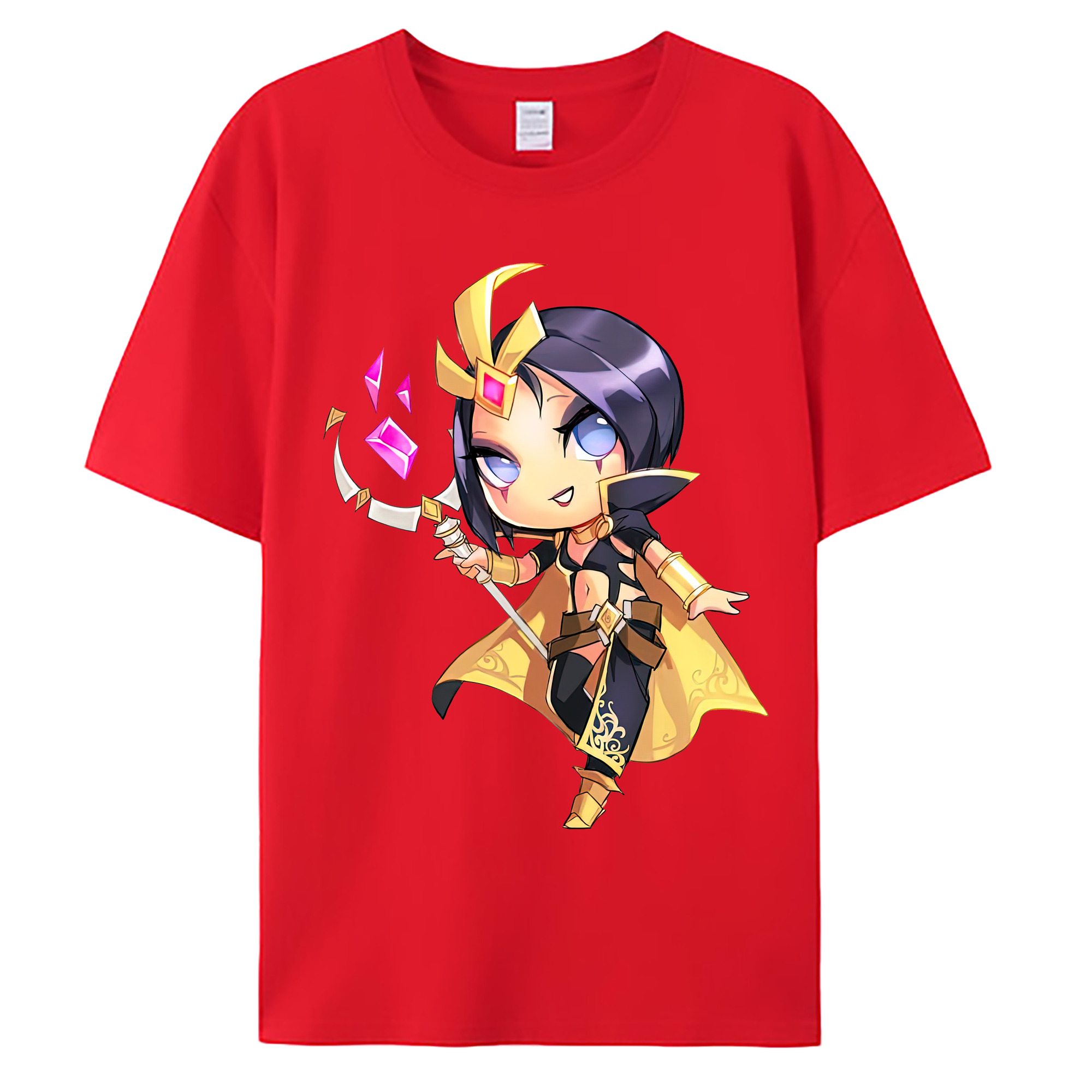 （画像用） リーグ・オブ・レジェンド League of Legends LOL 綿100％ メンズ半袖Tシャツ｜肌触りやわらか＆通気性