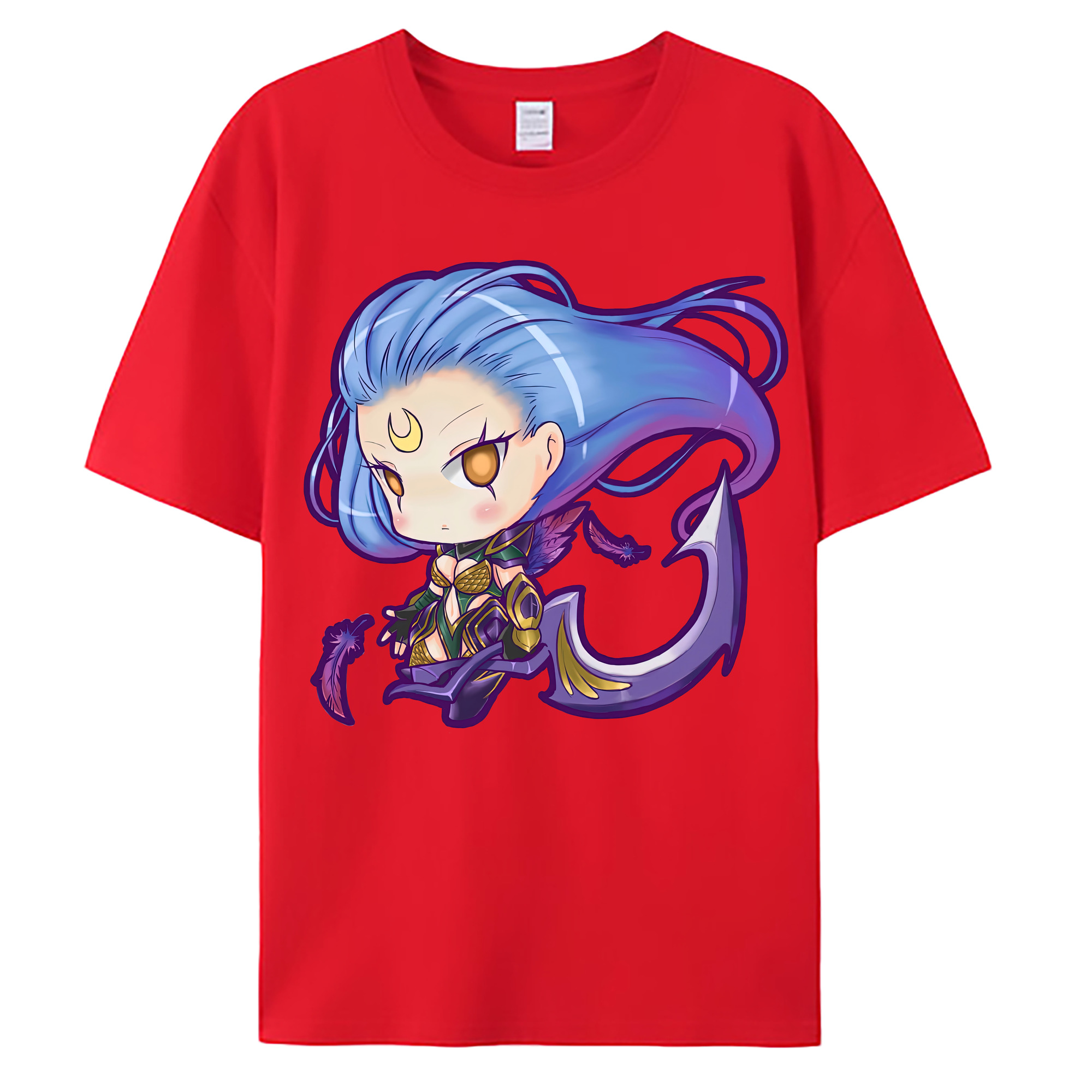（画像用） リーグ・オブ・レジェンド League of Legends LOL 綿100％ メンズ半袖Tシャツ｜肌触りやわらか＆通気性