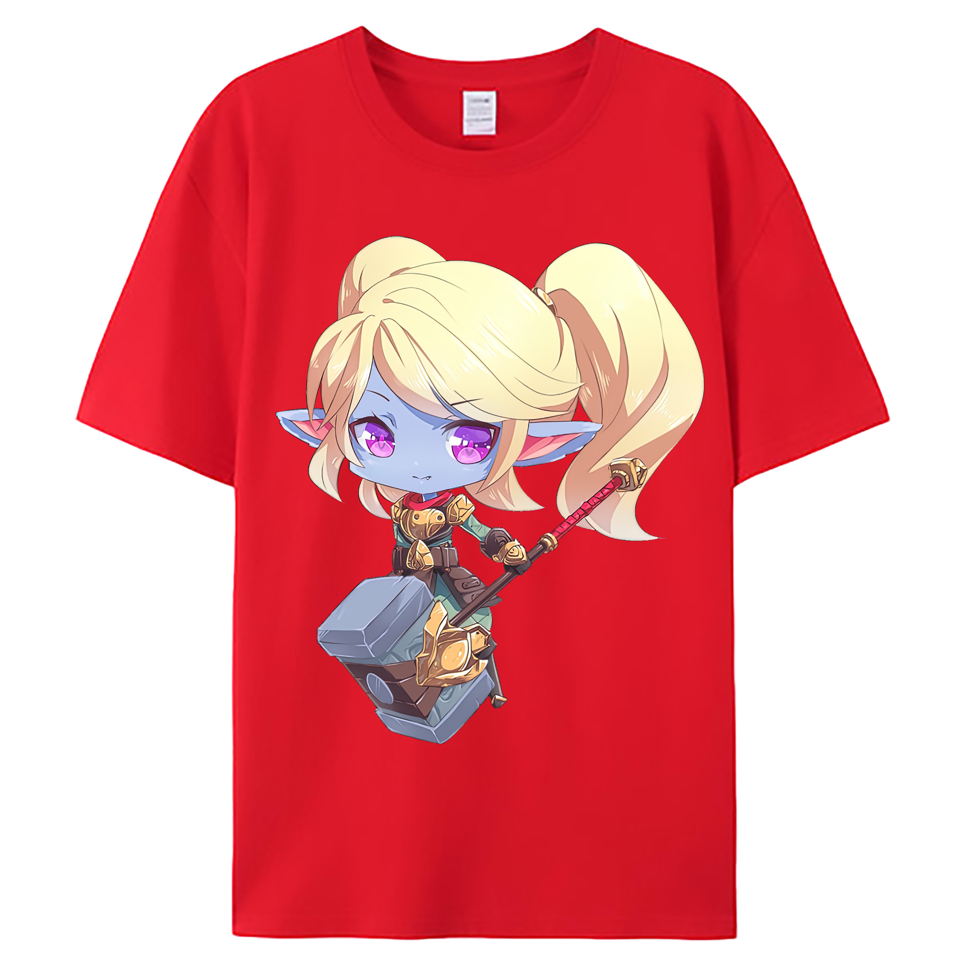 （画像用） リーグ・オブ・レジェンド League of Legends LOL 綿100％ メンズ半袖Tシャツ｜肌触りやわらか＆通気性