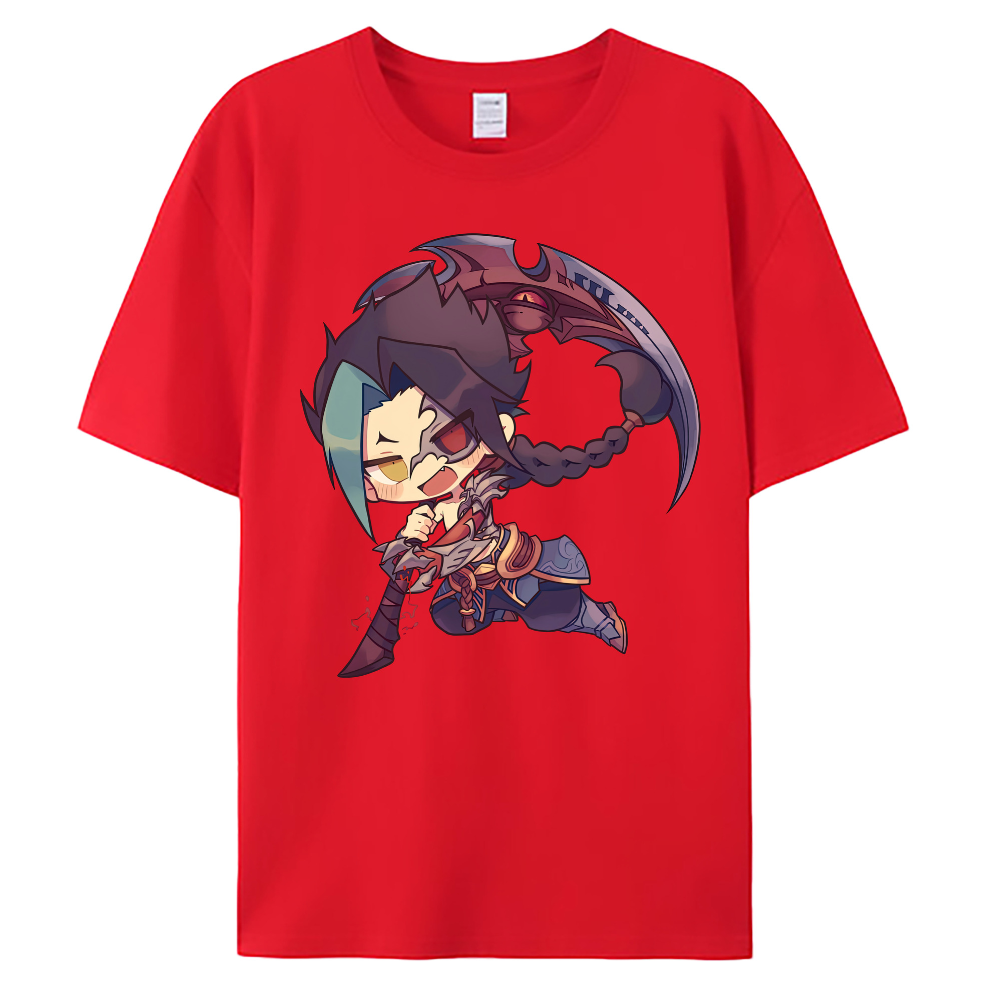 （画像用） リーグ・オブ・レジェンド League of Legends LOL 綿100％ メンズ半袖Tシャツ｜肌触りやわらか＆通気性