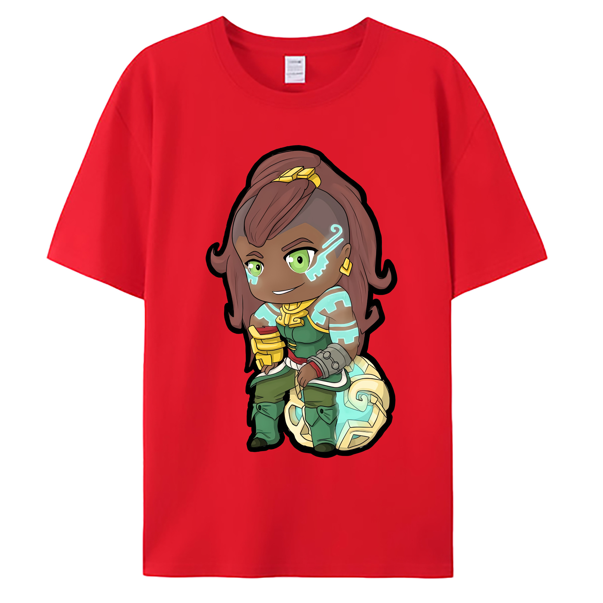 （画像用） リーグ・オブ・レジェンド League of Legends LOL 綿100％ メンズ半袖Tシャツ｜肌触りやわらか＆通気性