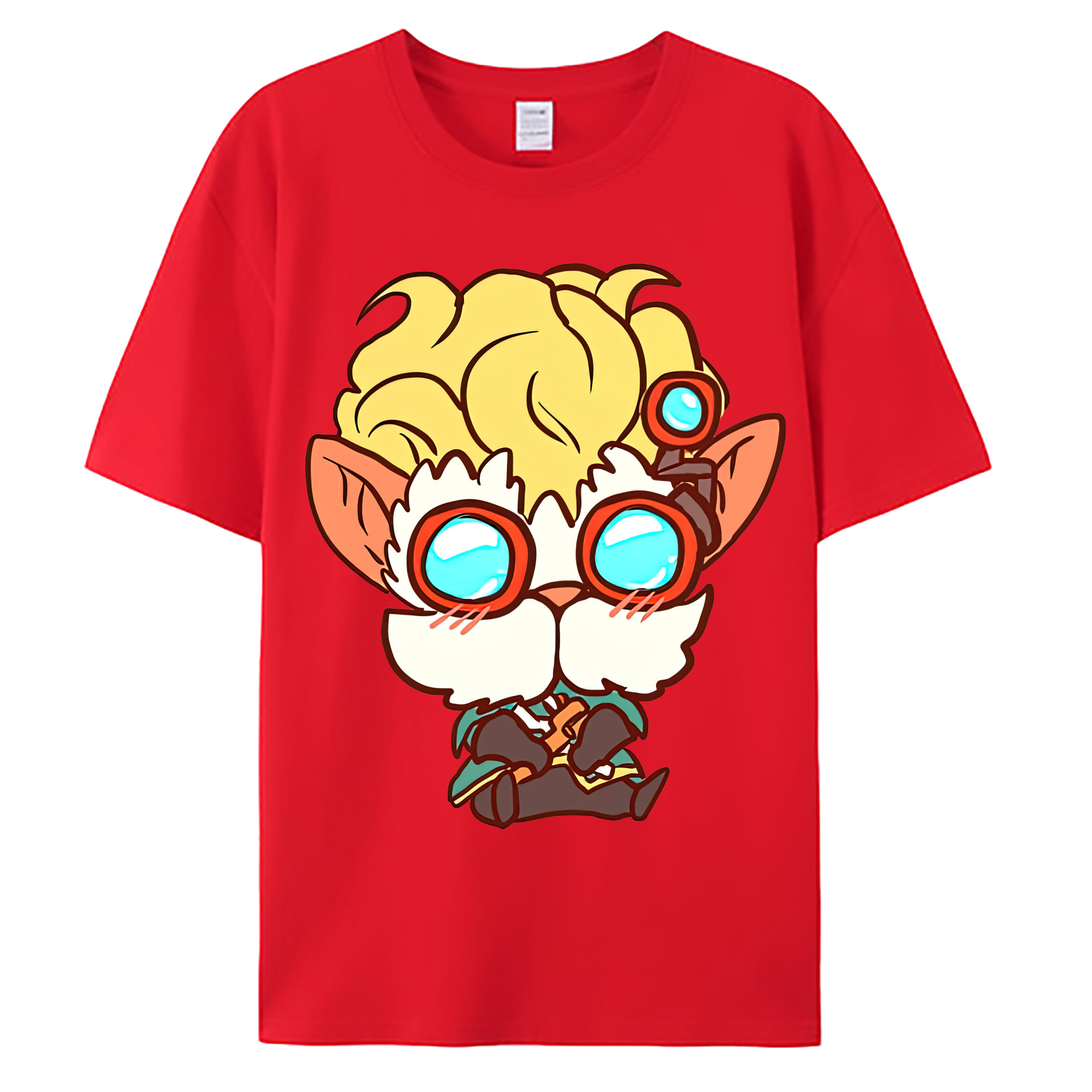 （画像用） リーグ・オブ・レジェンド League of Legends LOL 綿100％ メンズ半袖Tシャツ｜肌触りやわらか＆通気性