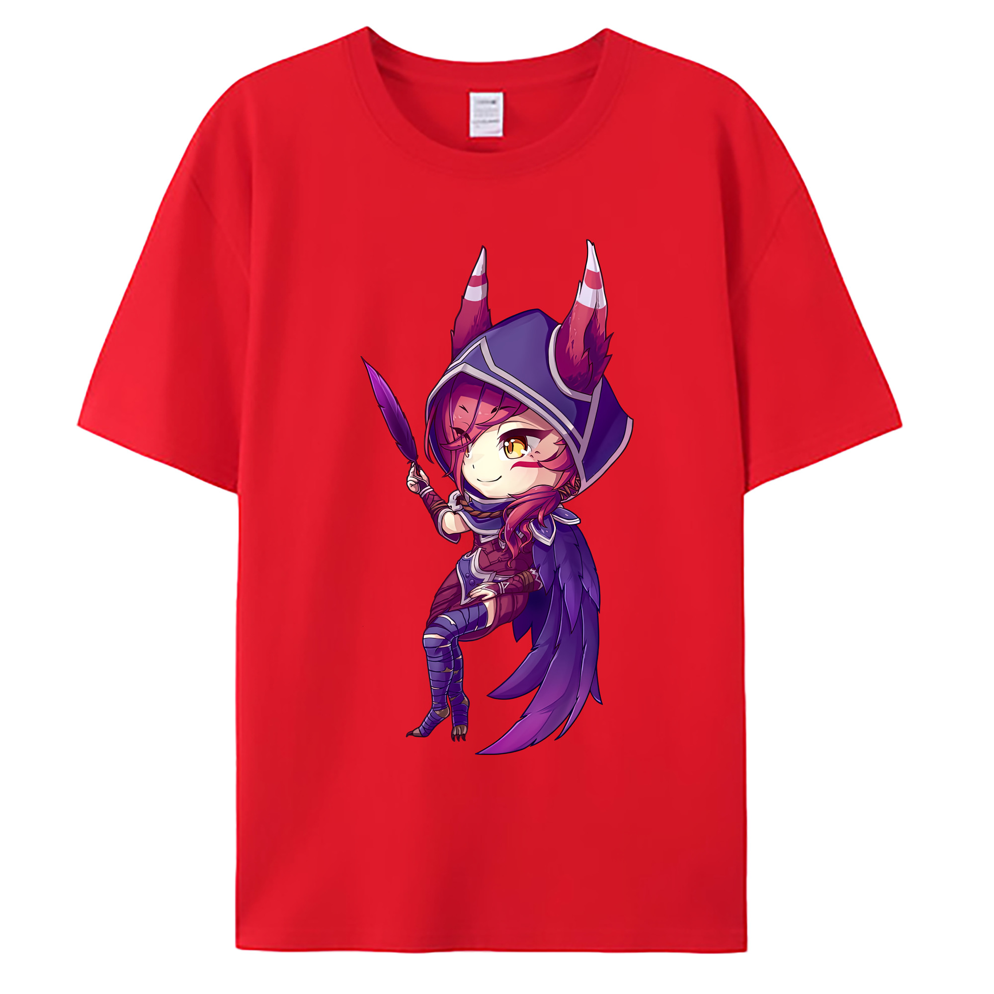 （画像用） リーグ・オブ・レジェンド League of Legends LOL 綿100％ メンズ半袖Tシャツ｜肌触りやわらか＆通気性