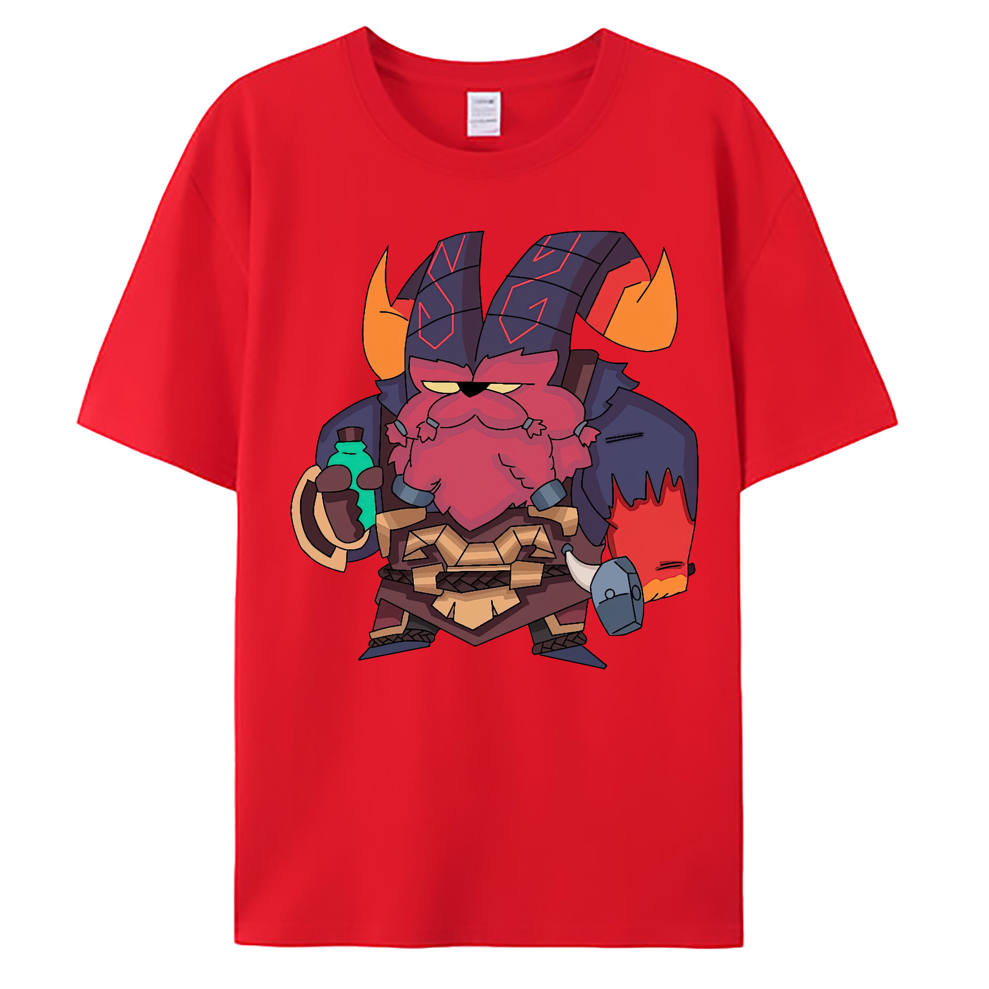 （画像用） リーグ・オブ・レジェンド League of Legends LOL 綿100％ メンズ半袖Tシャツ｜肌触りやわらか＆通気性