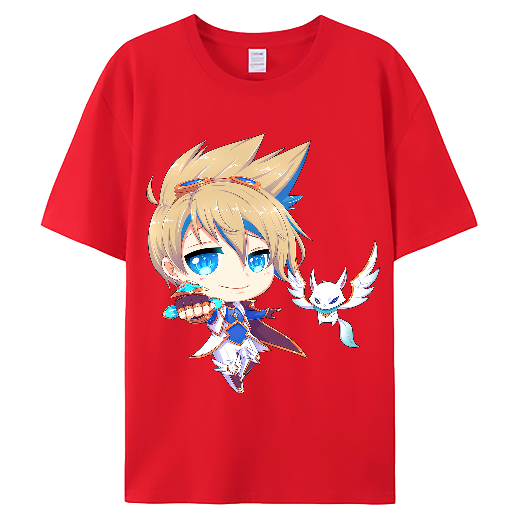 （画像用） リーグ・オブ・レジェンド League of Legends LOL 綿100％ メンズ半袖Tシャツ｜肌触りやわらか＆通気性