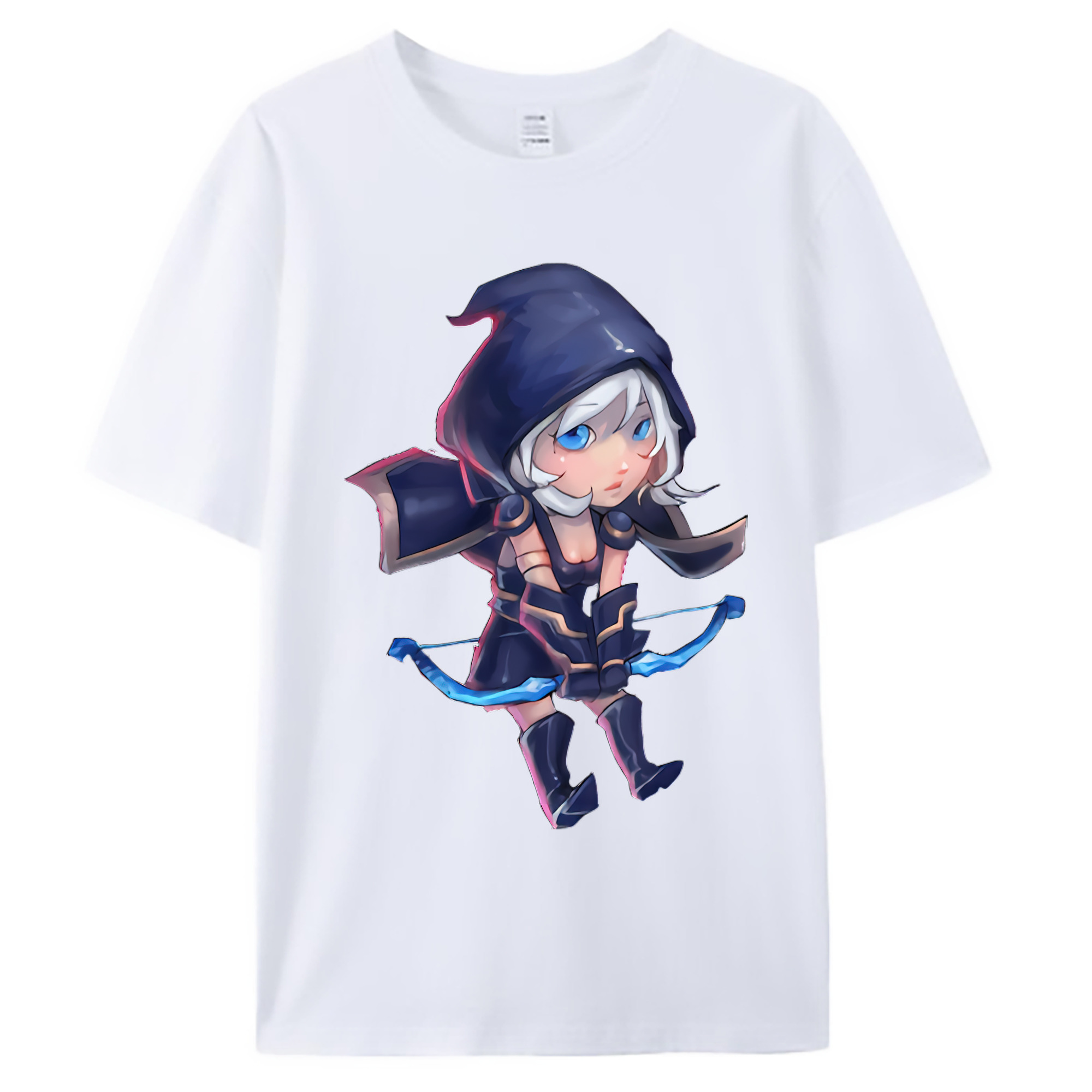 （画像用） リーグ・オブ・レジェンド League of Legends LOL 綿100％ メンズ半袖Tシャツ｜肌触りやわらか＆通気性