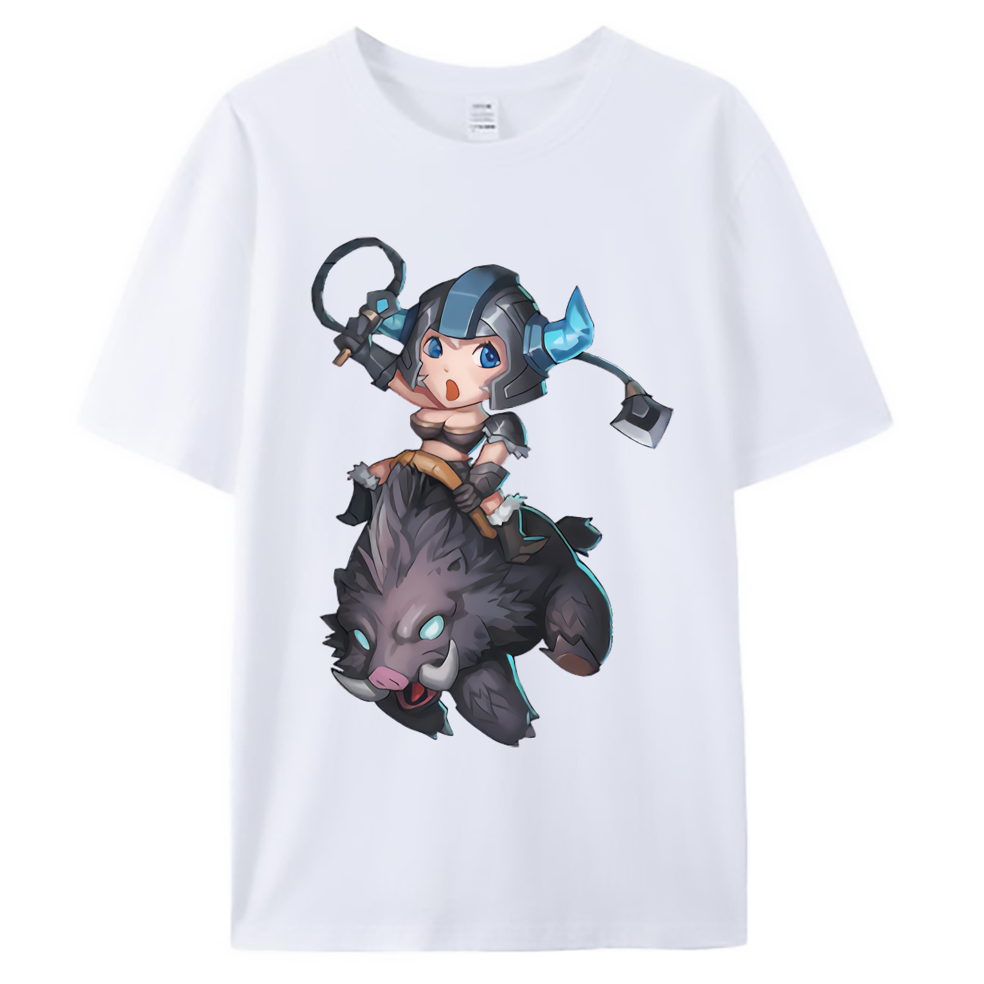 （画像用） リーグ・オブ・レジェンド League of Legends LOL 綿100％ メンズ半袖Tシャツ｜肌触りやわらか＆通気性