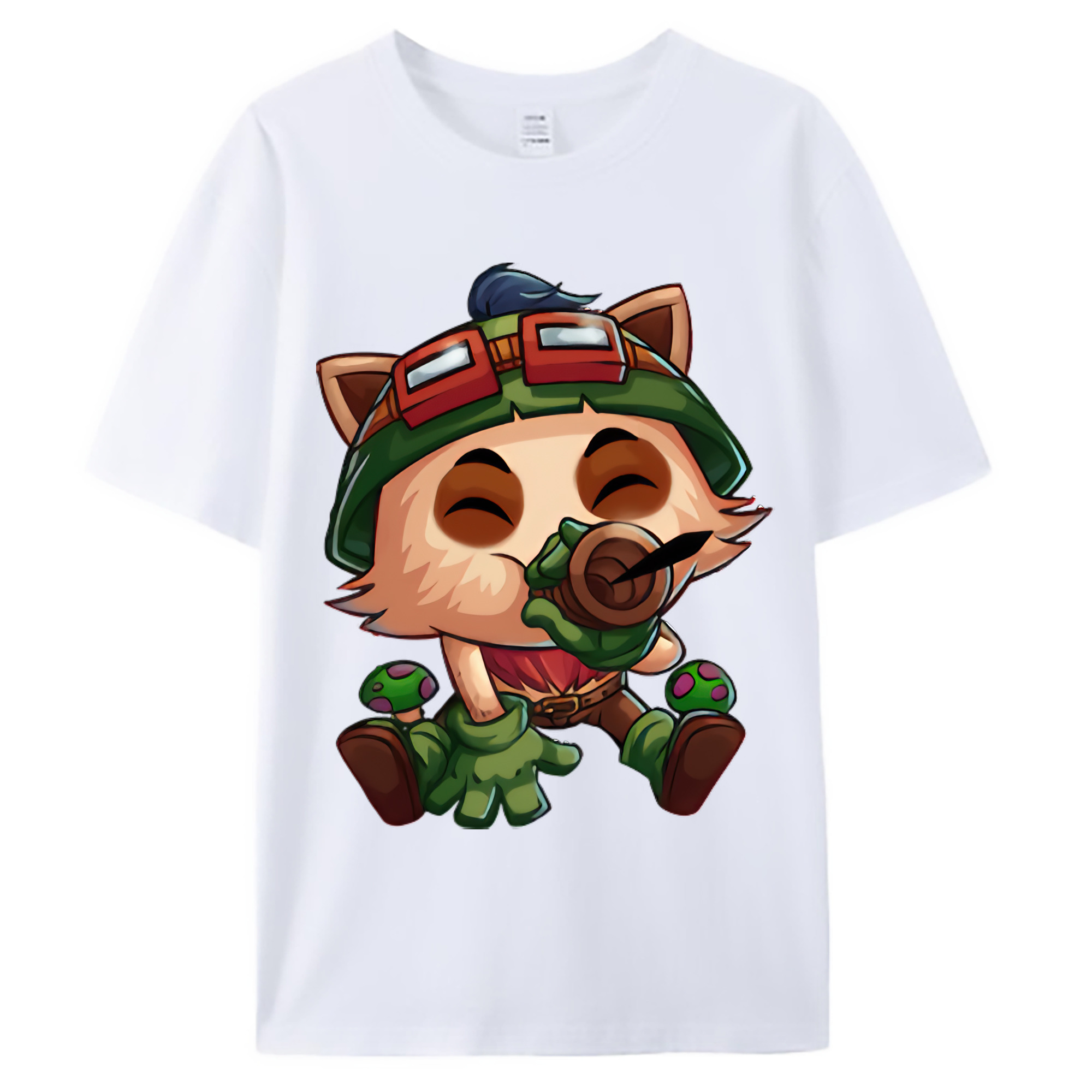 （画像用） リーグ・オブ・レジェンド League of Legends LOL 綿100％ メンズ半袖Tシャツ｜肌触りやわらか＆通気性