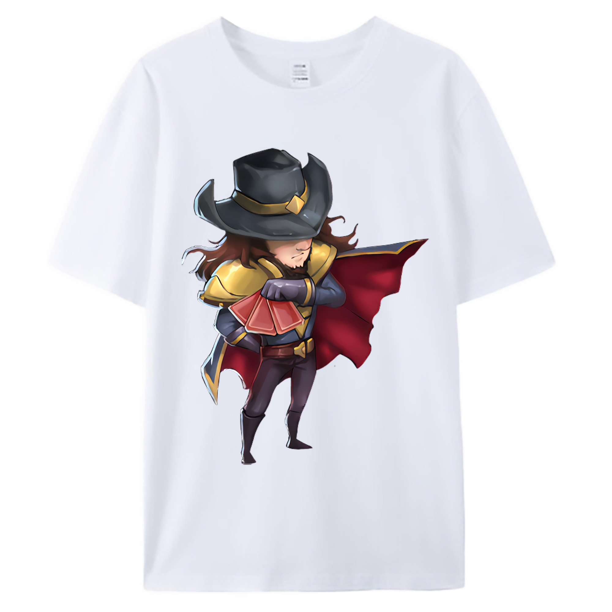 （画像用） リーグ・オブ・レジェンド League of Legends LOL 綿100％ メンズ半袖Tシャツ｜肌触りやわらか＆通気性