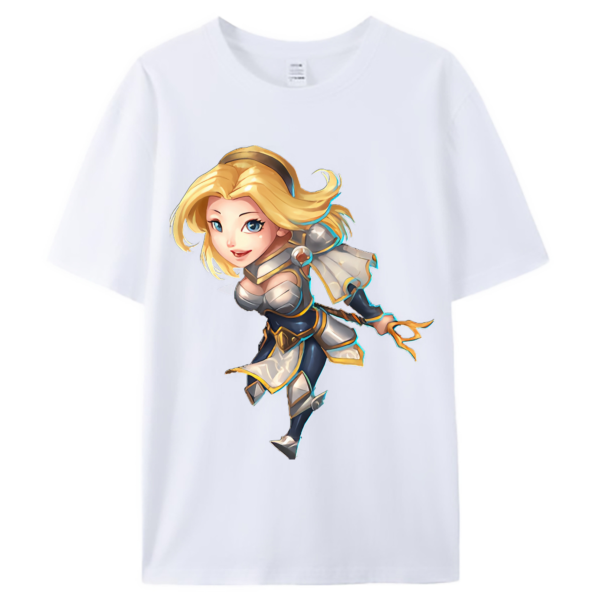 （画像用） リーグ・オブ・レジェンド League of Legends LOL 綿100％ メンズ半袖Tシャツ｜肌触りやわらか＆通気性