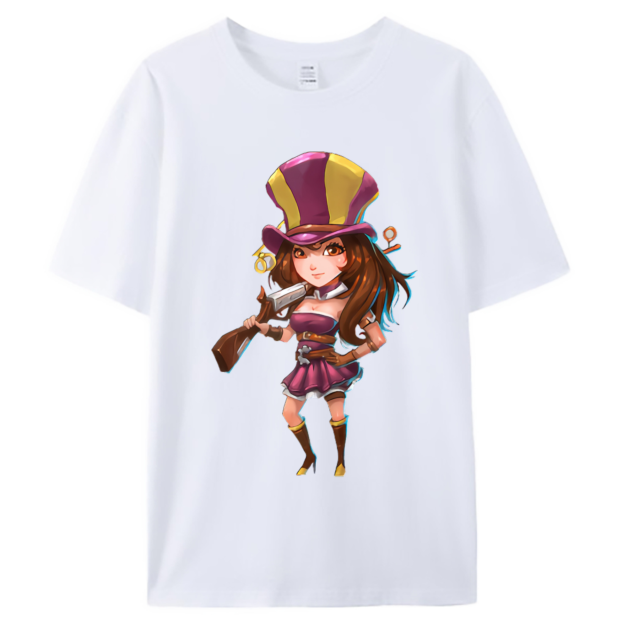（画像用） リーグ・オブ・レジェンド League of Legends LOL 綿100％ メンズ半袖Tシャツ｜肌触りやわらか＆通気性