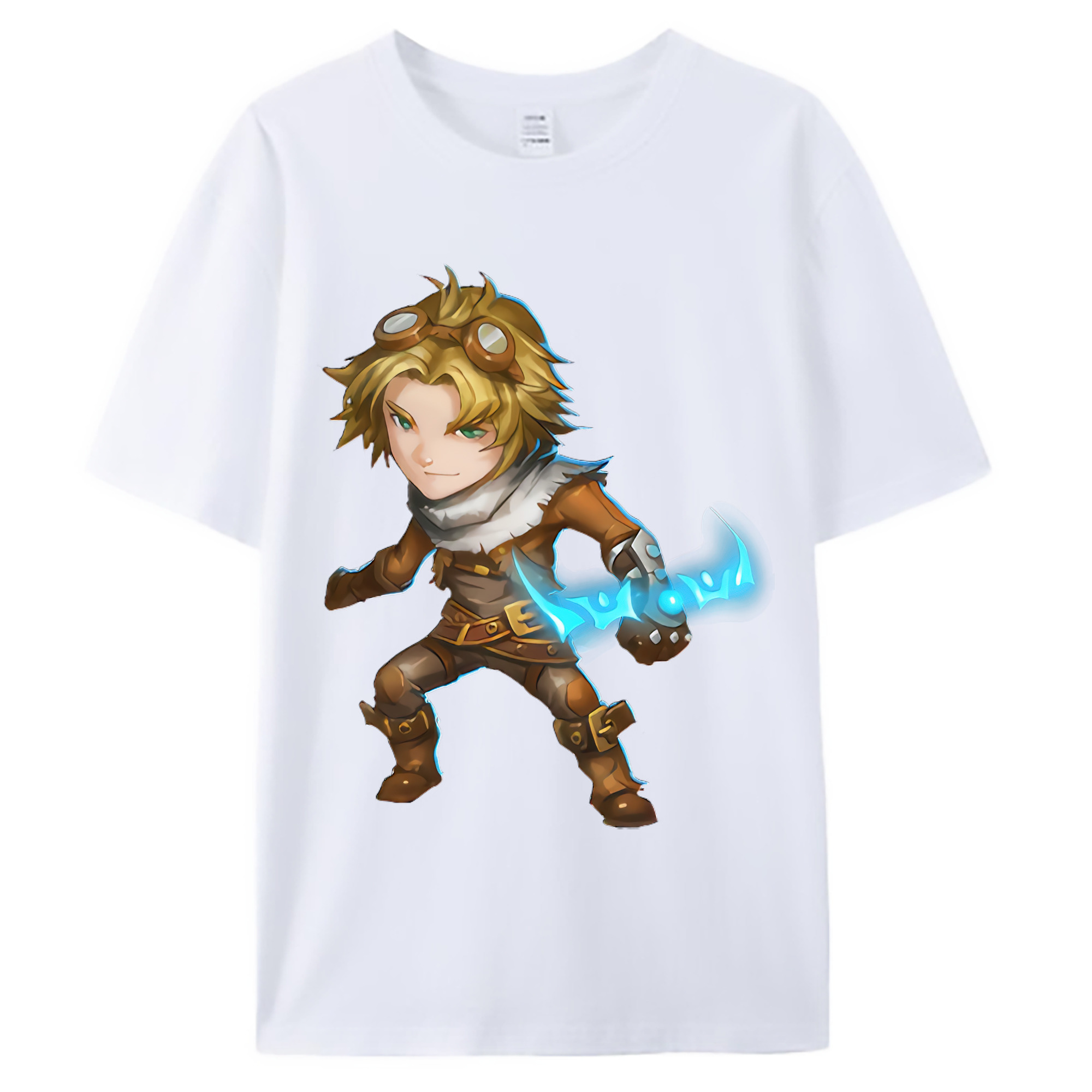 （画像用） リーグ・オブ・レジェンド League of Legends LOL 綿100％ メンズ半袖Tシャツ｜肌触りやわらか＆通気性