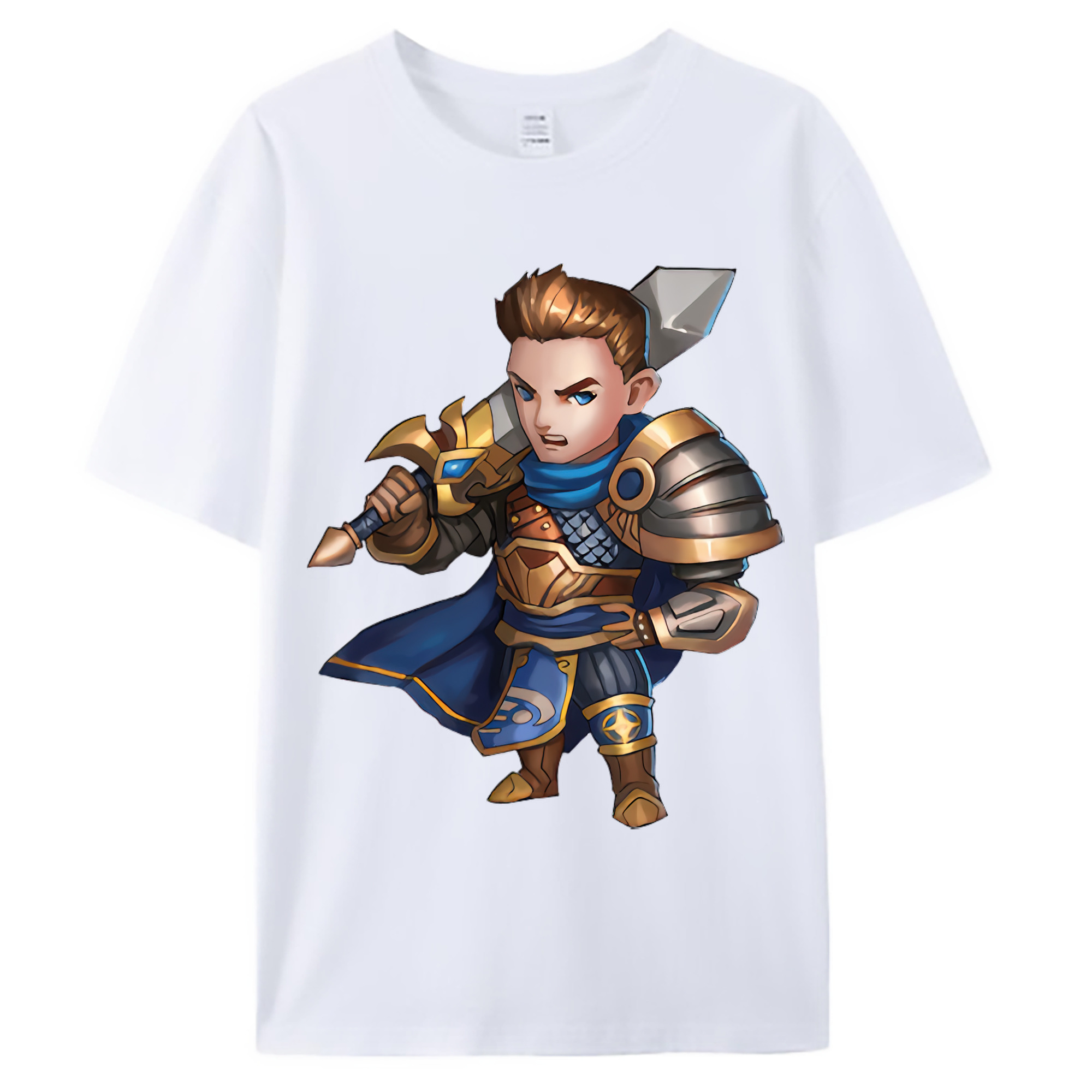 （画像用） リーグ・オブ・レジェンド League of Legends LOL 綿100％ メンズ半袖Tシャツ｜肌触りやわらか＆通気性