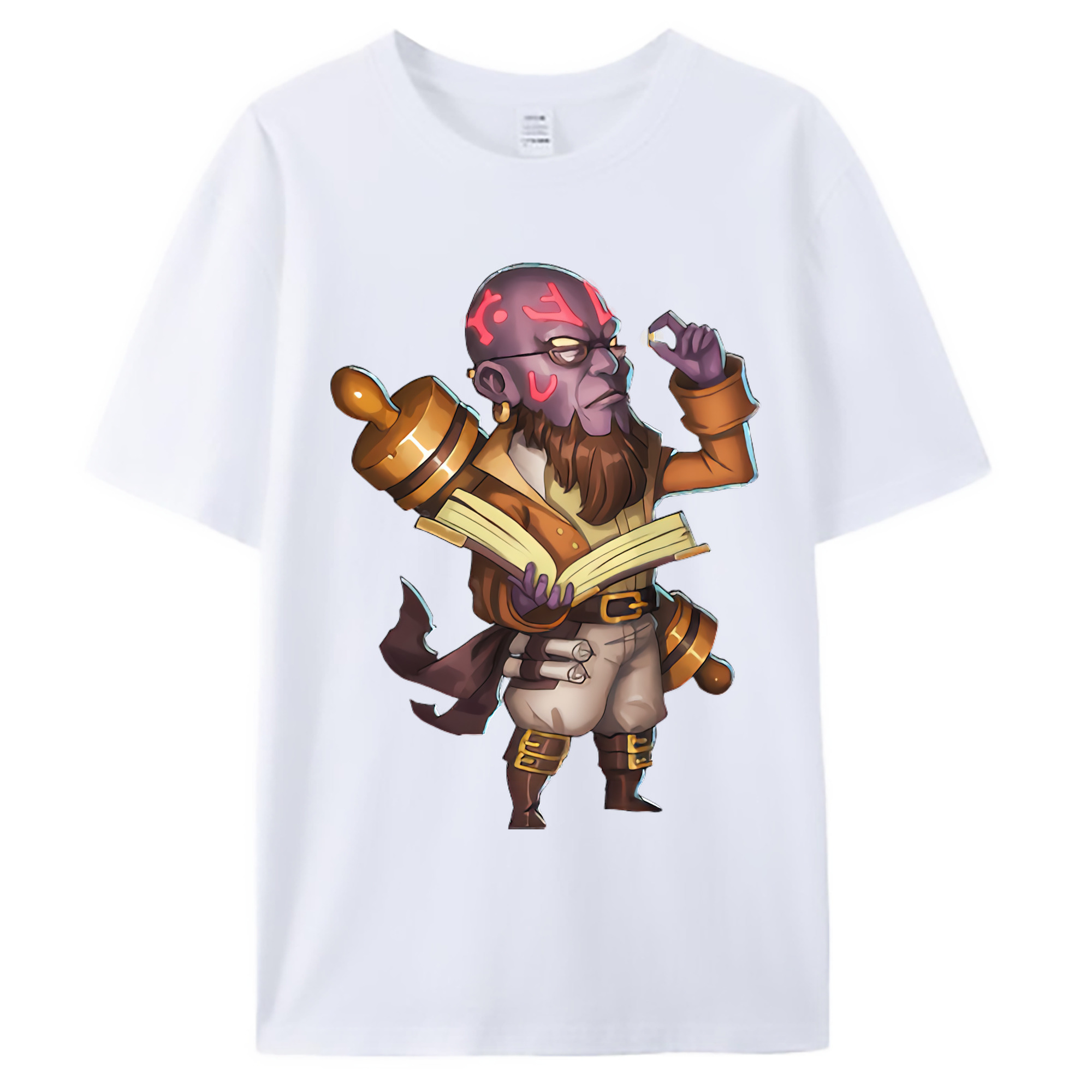 （画像用） リーグ・オブ・レジェンド League of Legends LOL 綿100％ メンズ半袖Tシャツ｜肌触りやわらか＆通気性