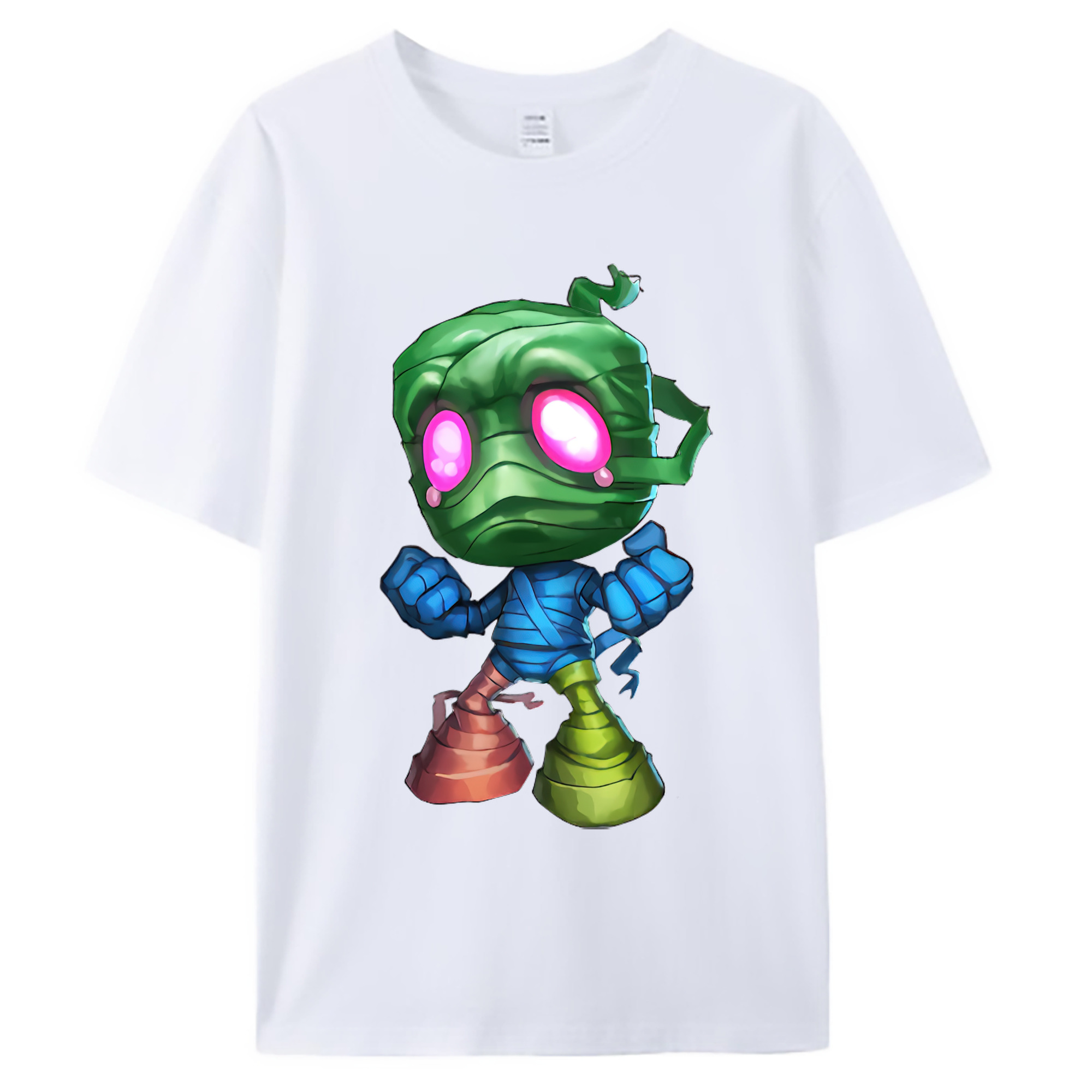 （画像用） リーグ・オブ・レジェンド League of Legends LOL 綿100％ メンズ半袖Tシャツ｜肌触りやわらか＆通気性