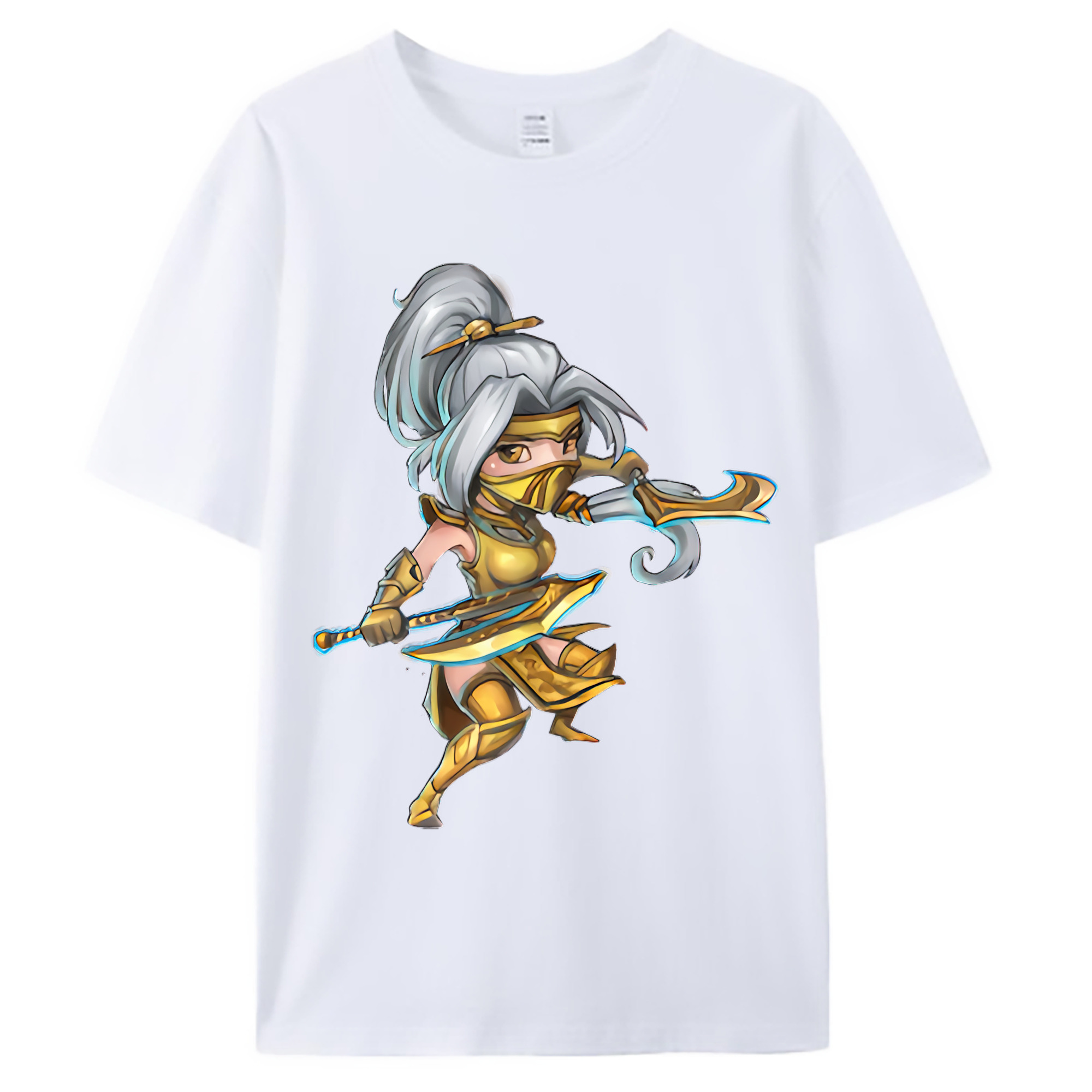 （画像用） リーグ・オブ・レジェンド League of Legends LOL 綿100％ メンズ半袖Tシャツ｜肌触りやわらか＆通気性