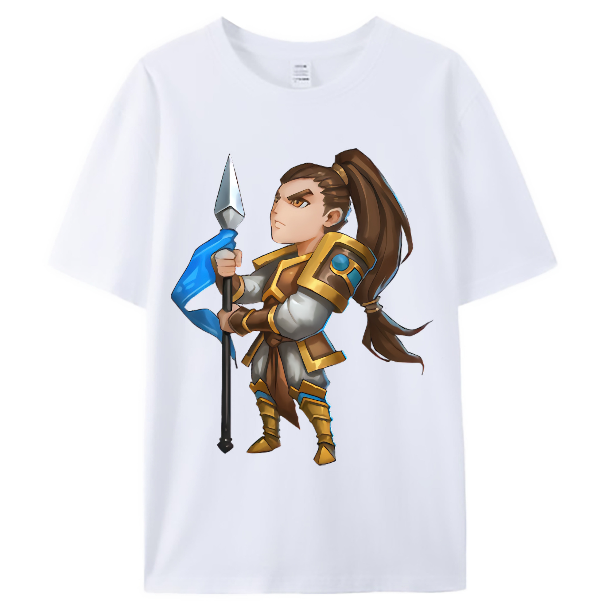 （画像用） リーグ・オブ・レジェンド League of Legends LOL 綿100％ メンズ半袖Tシャツ｜肌触りやわらか＆通気性