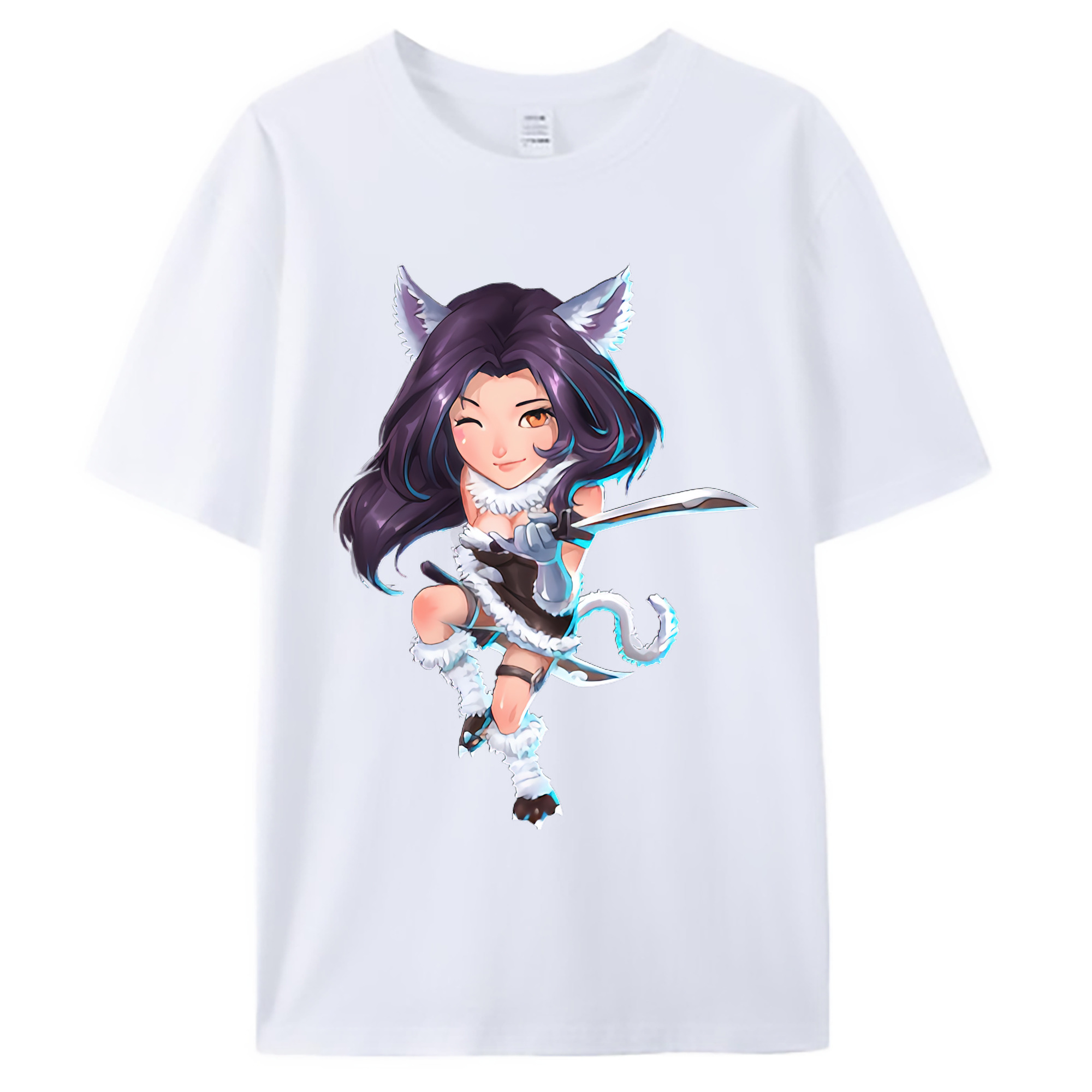 （画像用） リーグ・オブ・レジェンド League of Legends LOL 綿100％ メンズ半袖Tシャツ｜肌触りやわらか＆通気性