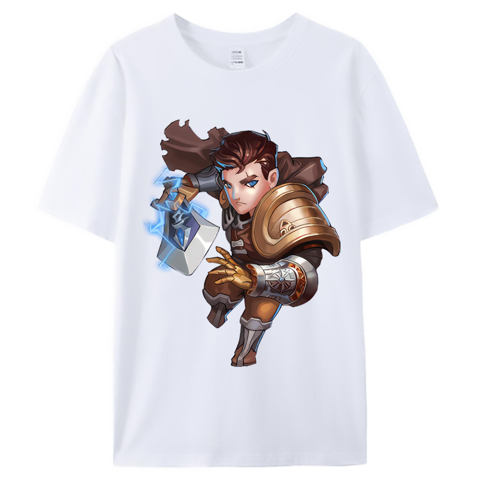 （画像用） リーグ・オブ・レジェンド League of Legends LOL 綿100％ メンズ半袖Tシャツ｜肌触りやわらか＆通気性