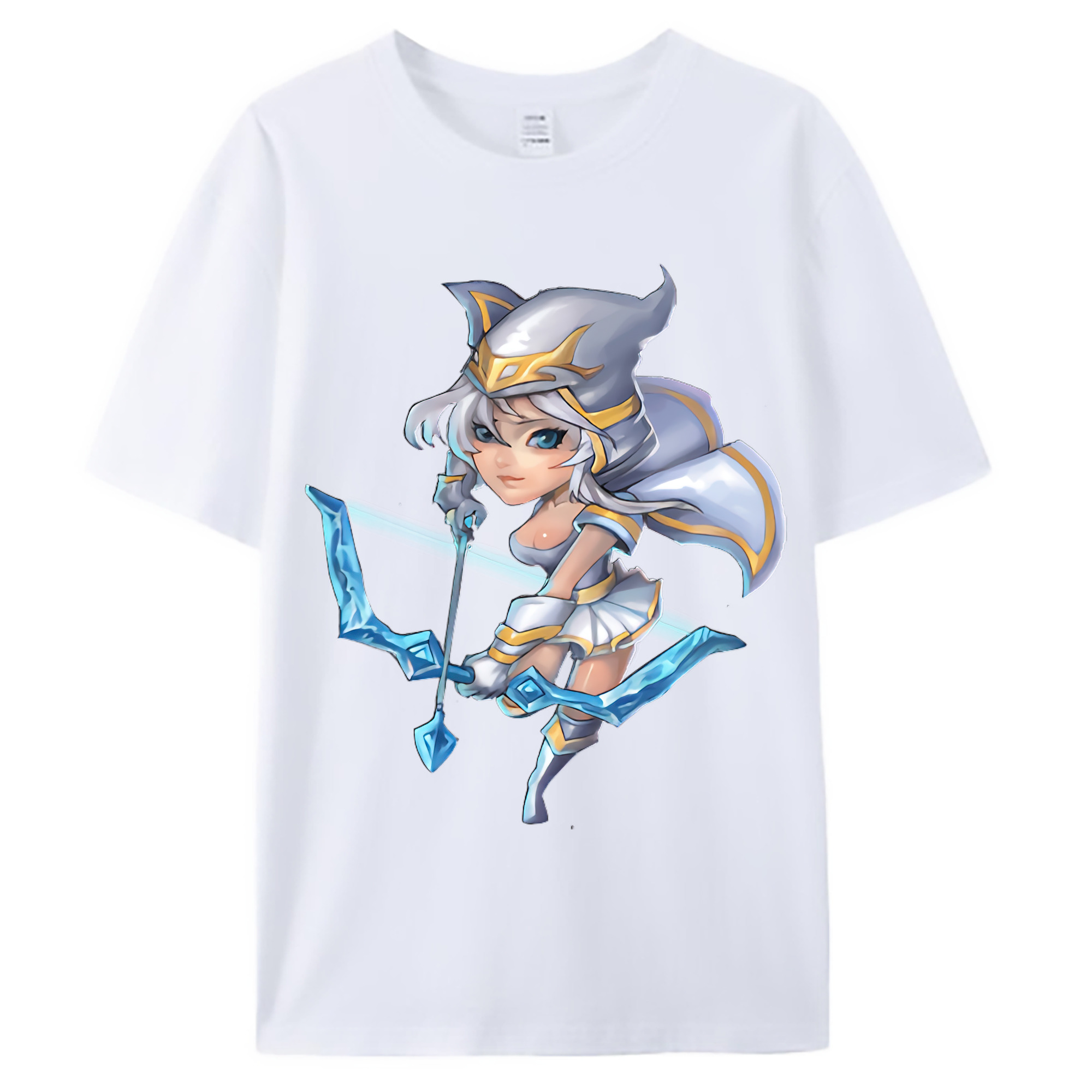 （画像用） リーグ・オブ・レジェンド League of Legends LOL 綿100％ メンズ半袖Tシャツ｜肌触りやわらか＆通気性