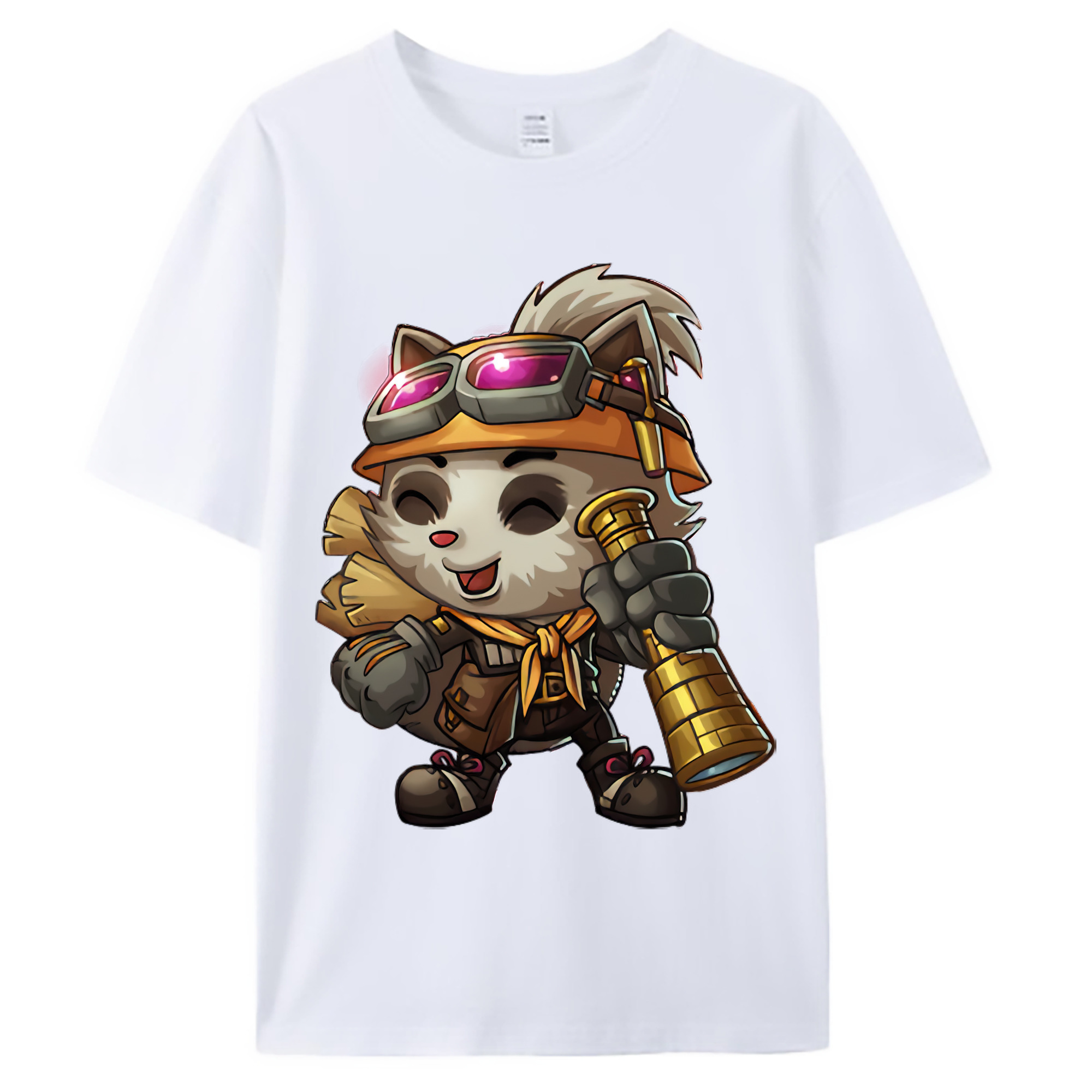 （画像用） リーグ・オブ・レジェンド League of Legends LOL 綿100％ メンズ半袖Tシャツ｜肌触りやわらか＆通気性