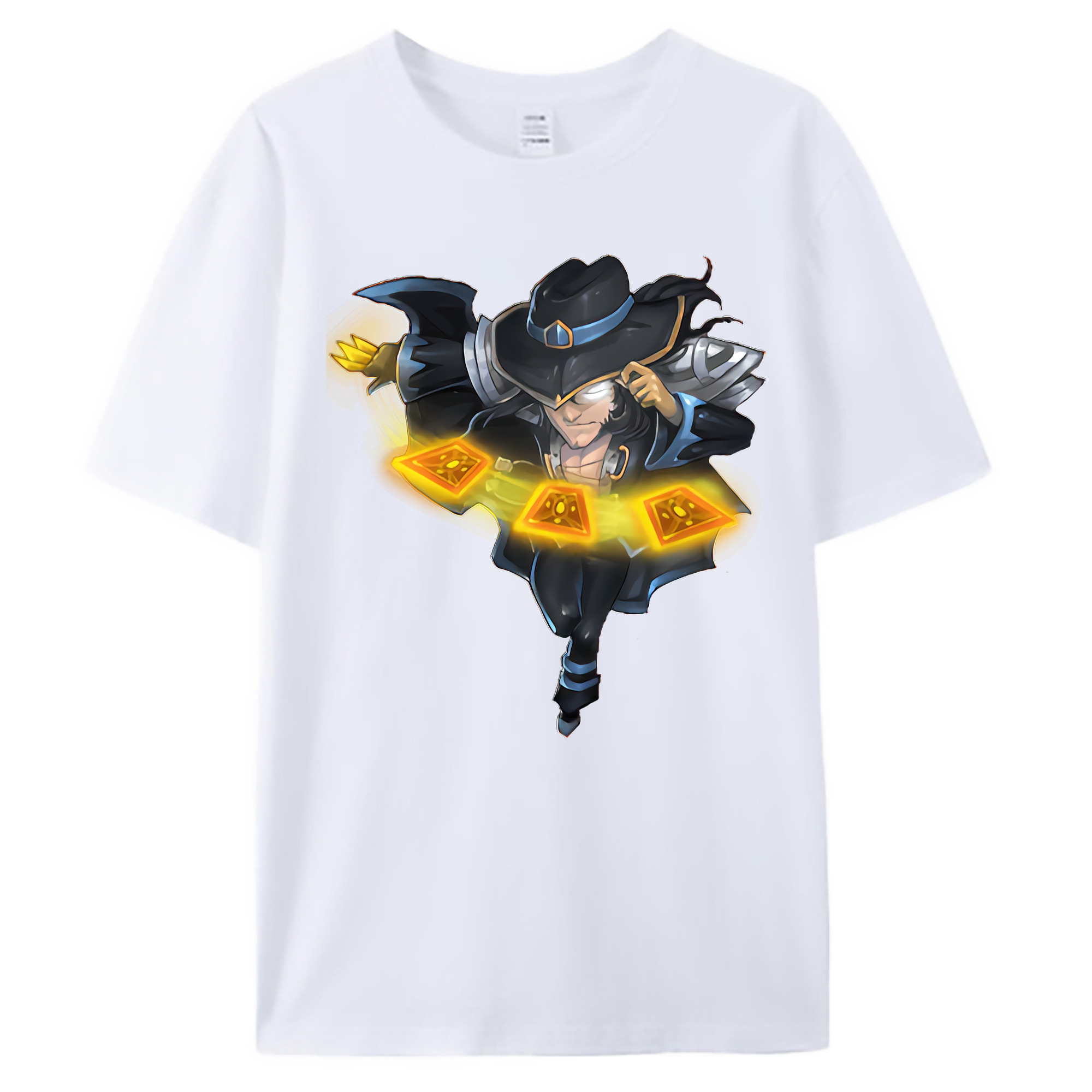 （画像用） リーグ・オブ・レジェンド League of Legends LOL 綿100％ メンズ半袖Tシャツ｜肌触りやわらか＆通気性