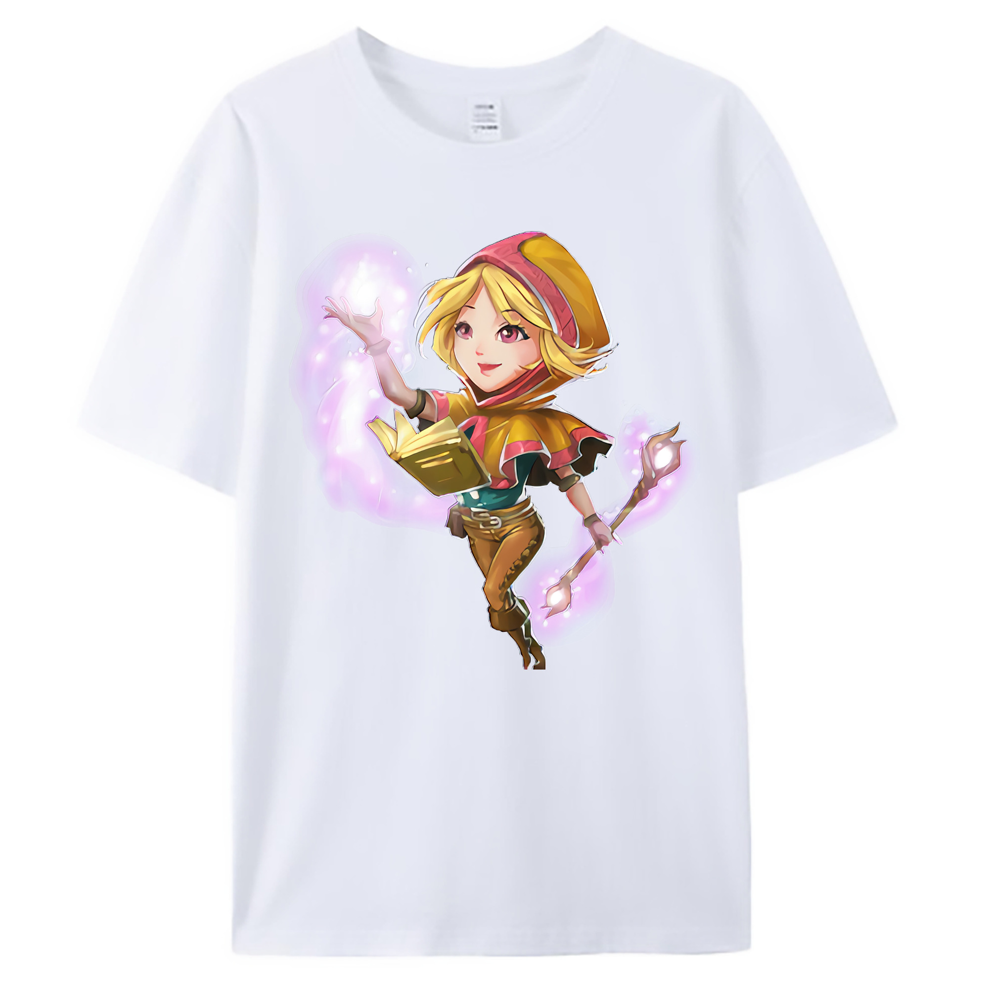 （画像用） リーグ・オブ・レジェンド League of Legends LOL 綿100％ メンズ半袖Tシャツ｜肌触りやわらか＆通気性