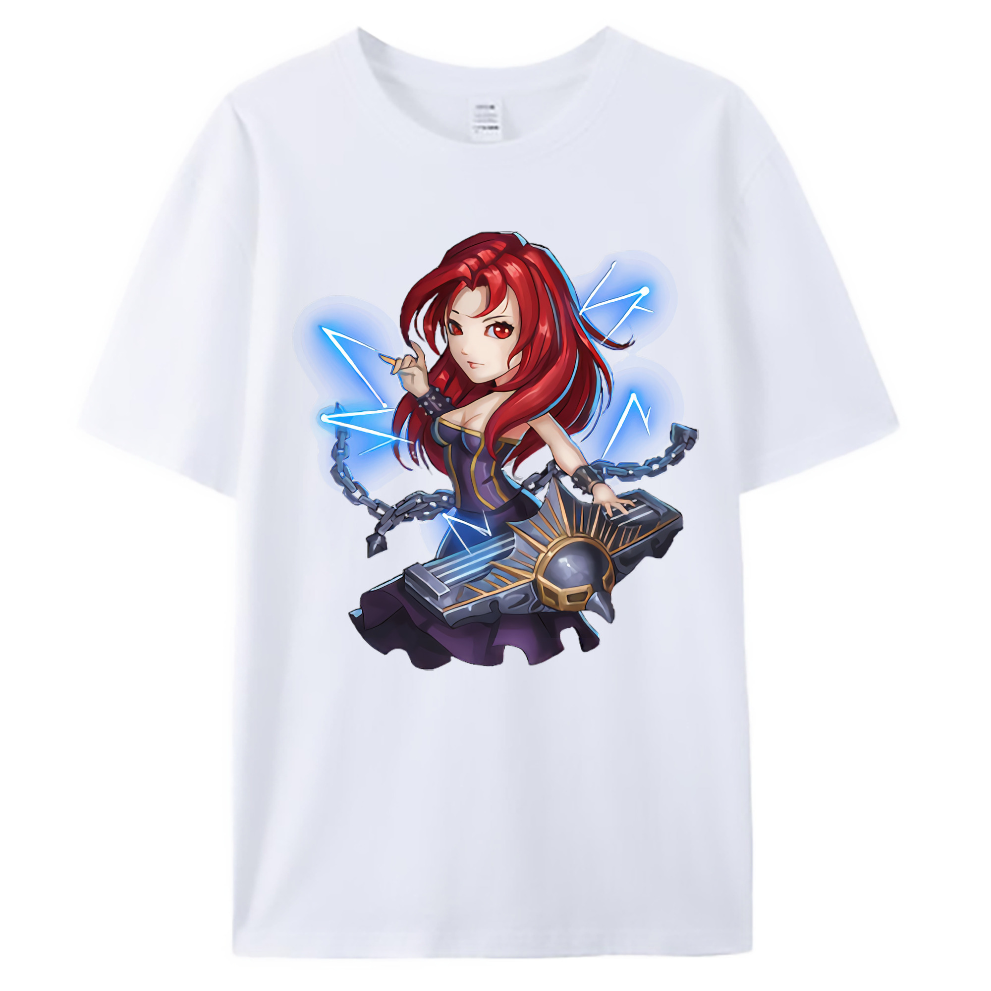 （画像用） リーグ・オブ・レジェンド League of Legends LOL 綿100％ メンズ半袖Tシャツ｜肌触りやわらか＆通気性