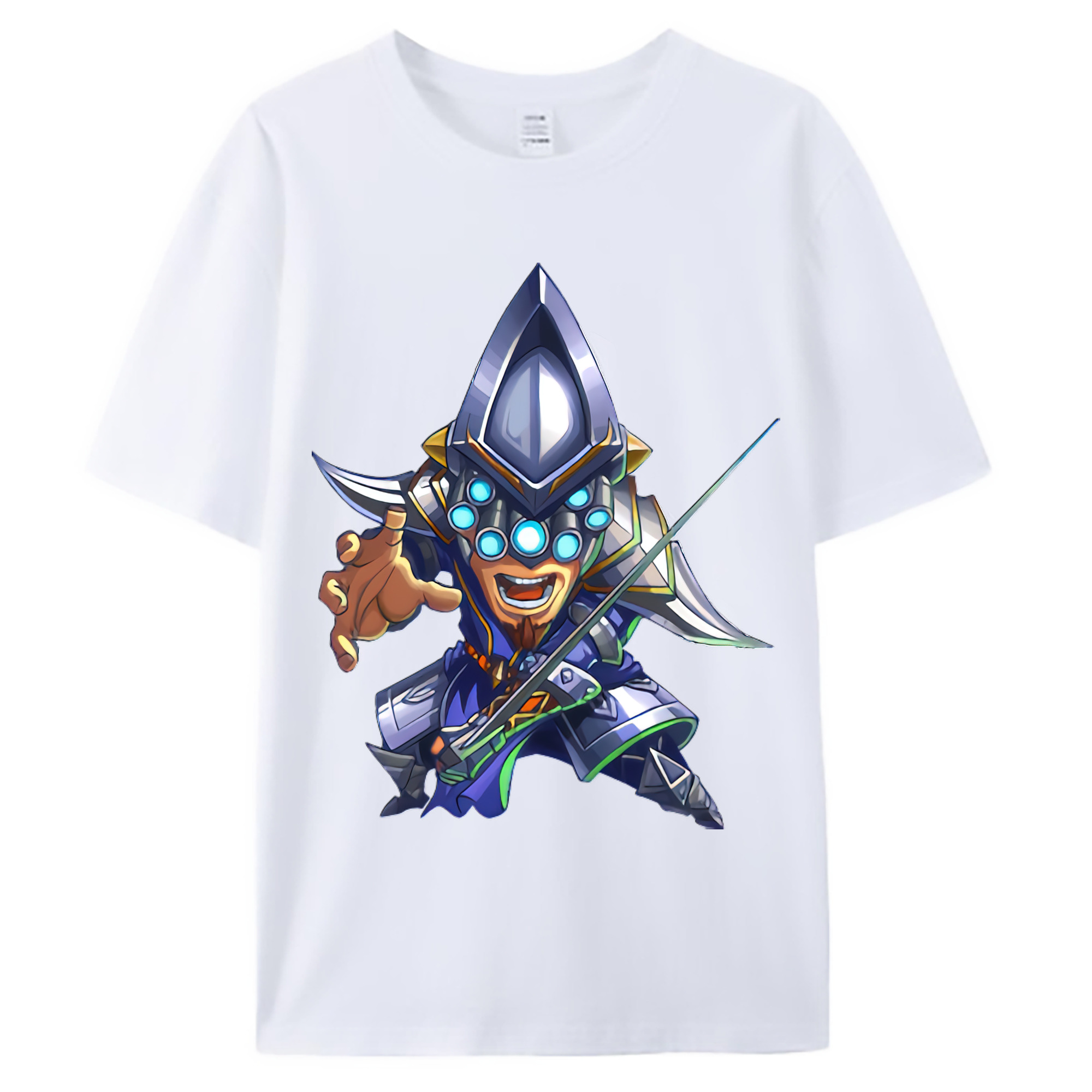 （画像用） リーグ・オブ・レジェンド League of Legends LOL 綿100％ メンズ半袖Tシャツ｜肌触りやわらか＆通気性