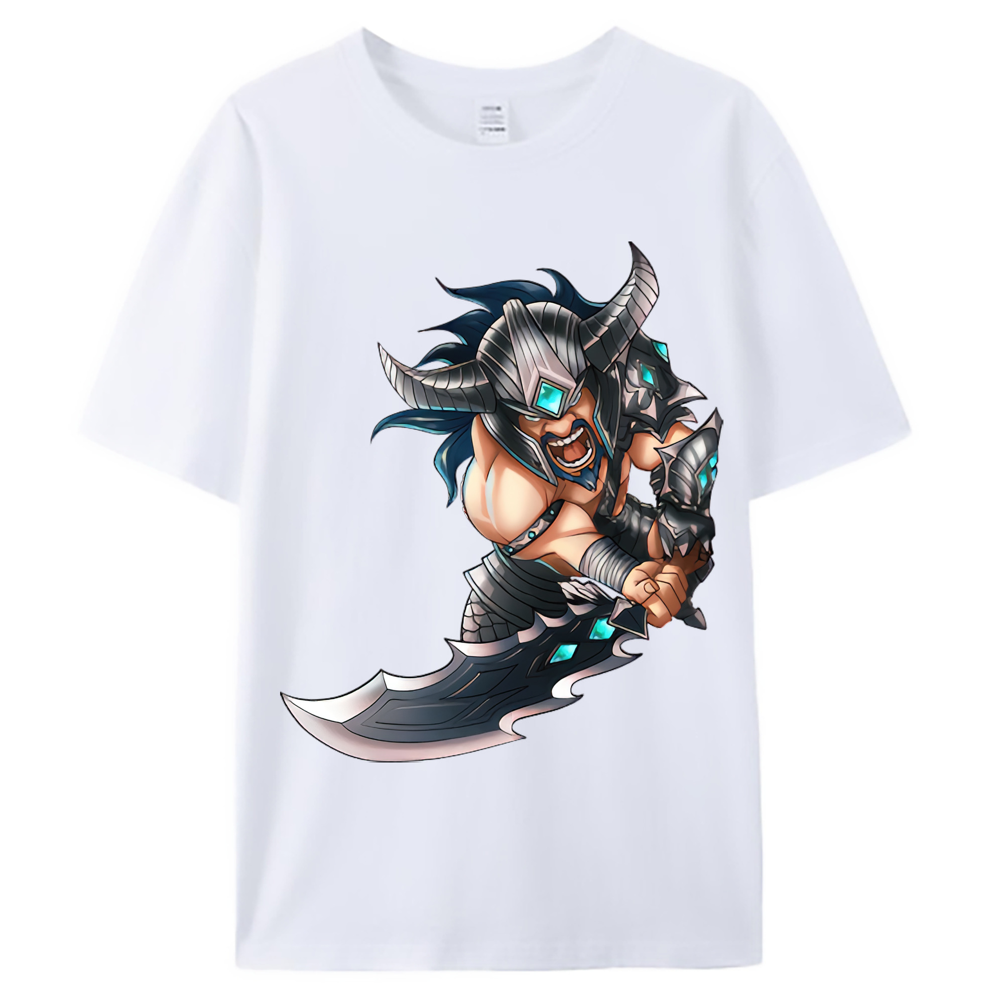 （画像用） リーグ・オブ・レジェンド League of Legends LOL 綿100％ メンズ半袖Tシャツ｜肌触りやわらか＆通気性