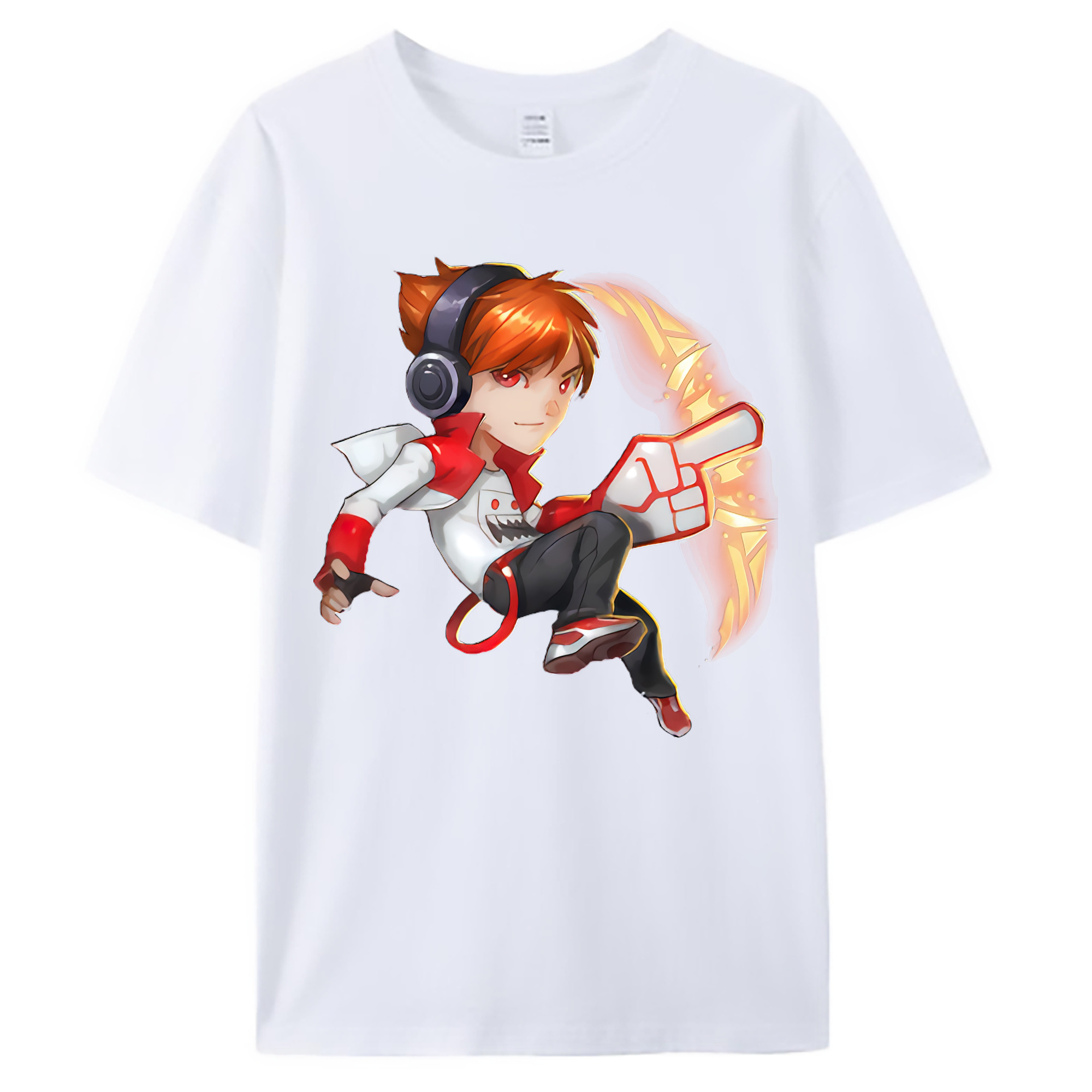 （画像用） リーグ・オブ・レジェンド League of Legends LOL 綿100％ メンズ半袖Tシャツ｜肌触りやわらか＆通気性