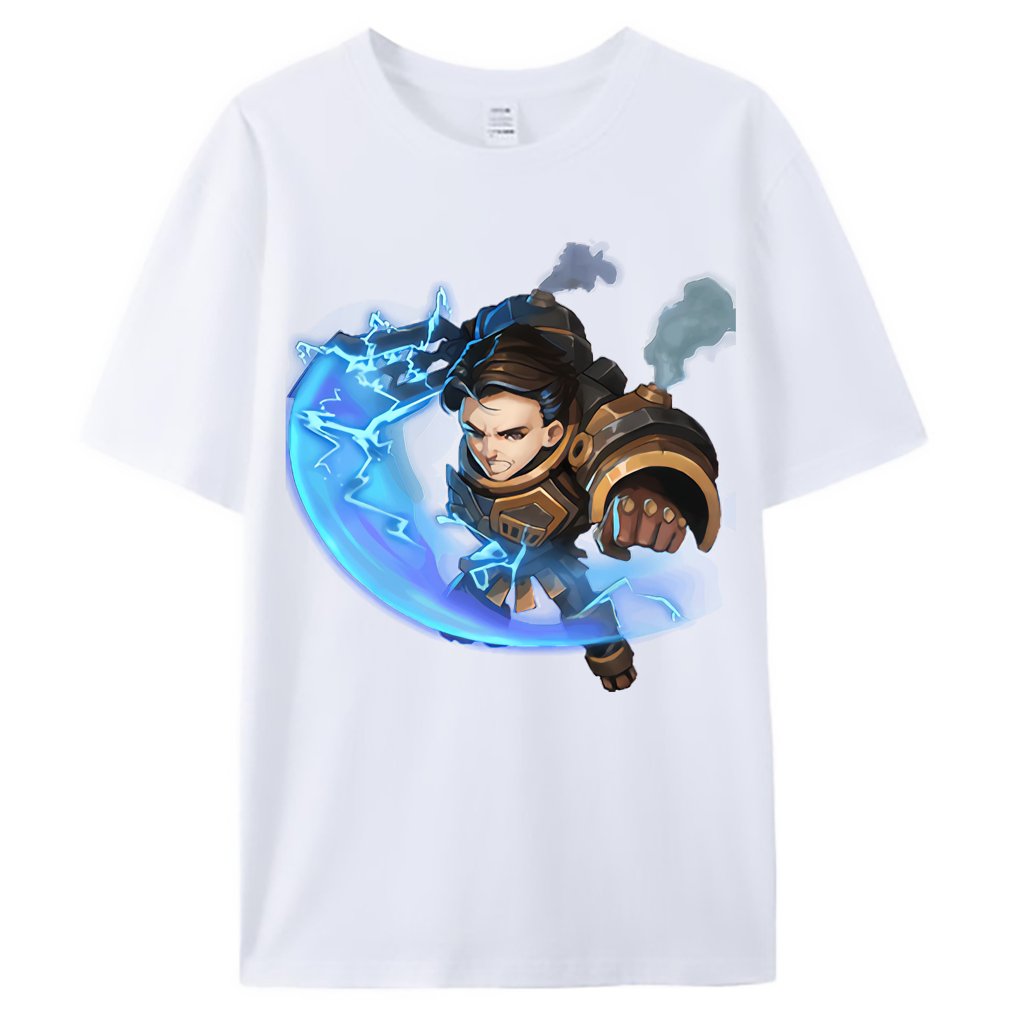 （画像用） リーグ・オブ・レジェンド League of Legends LOL 綿100％ メンズ半袖Tシャツ｜肌触りやわらか＆通気性