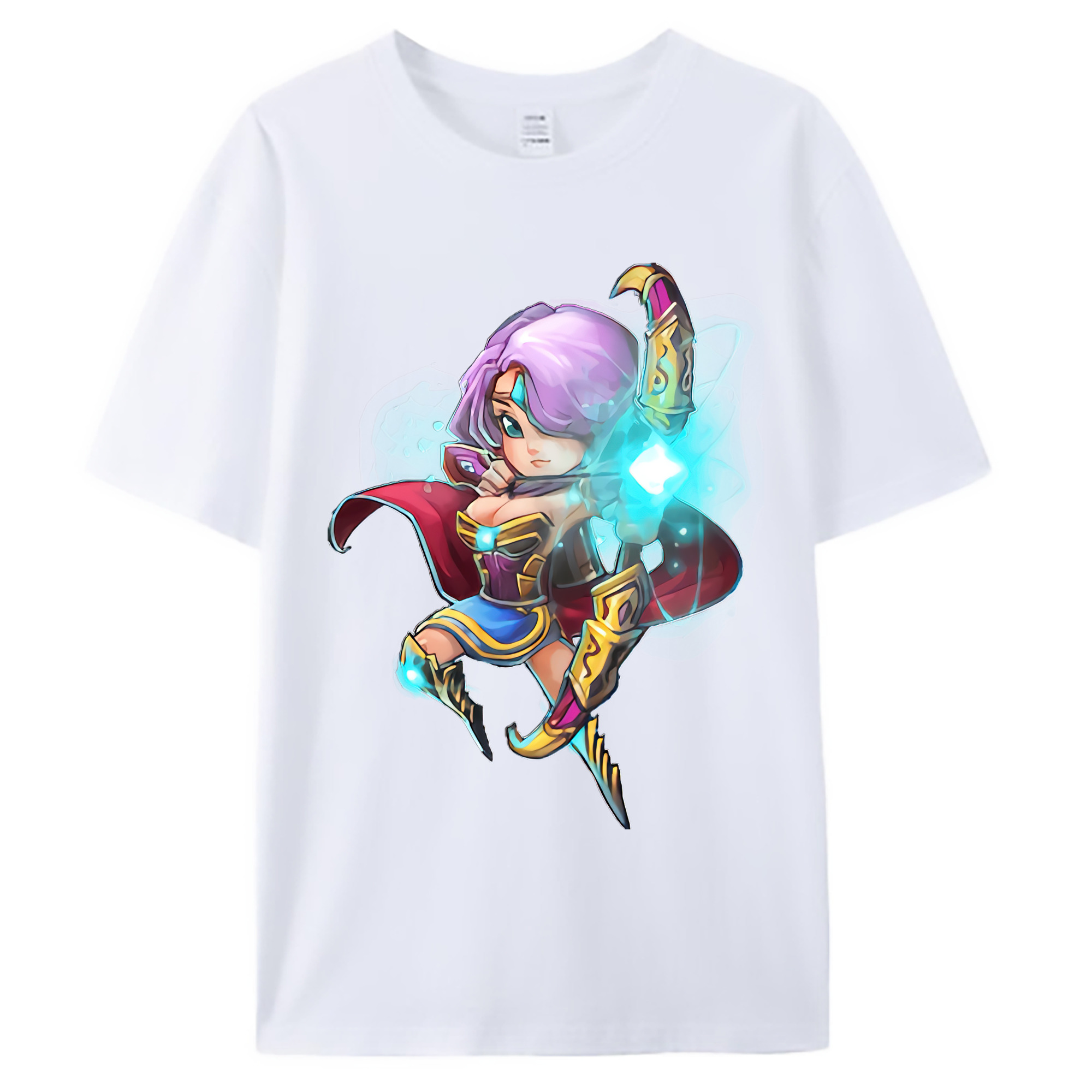 （画像用） リーグ・オブ・レジェンド League of Legends LOL 綿100％ メンズ半袖Tシャツ｜肌触りやわらか＆通気性