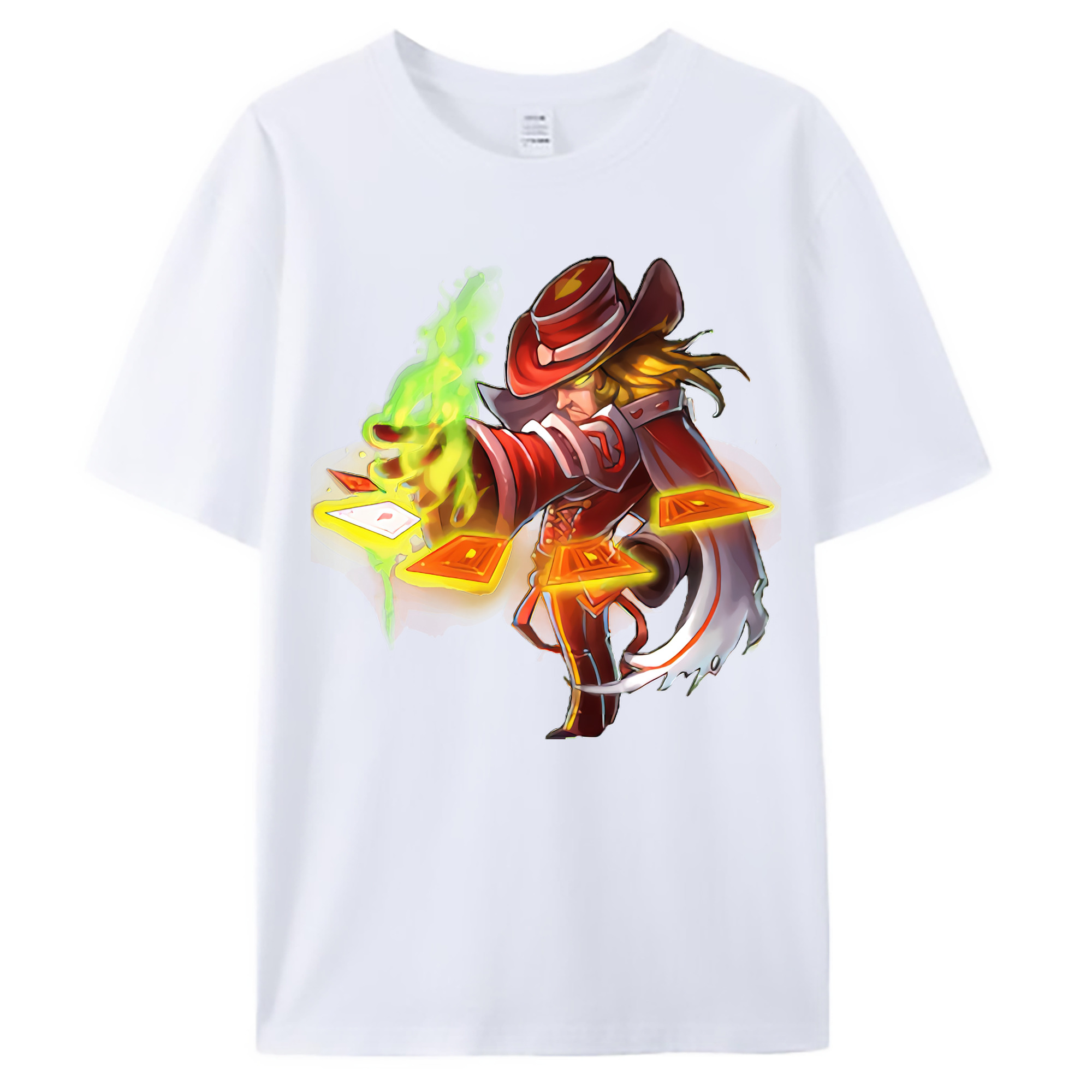 （画像用） リーグ・オブ・レジェンド League of Legends LOL 綿100％ メンズ半袖Tシャツ｜肌触りやわらか＆通気性