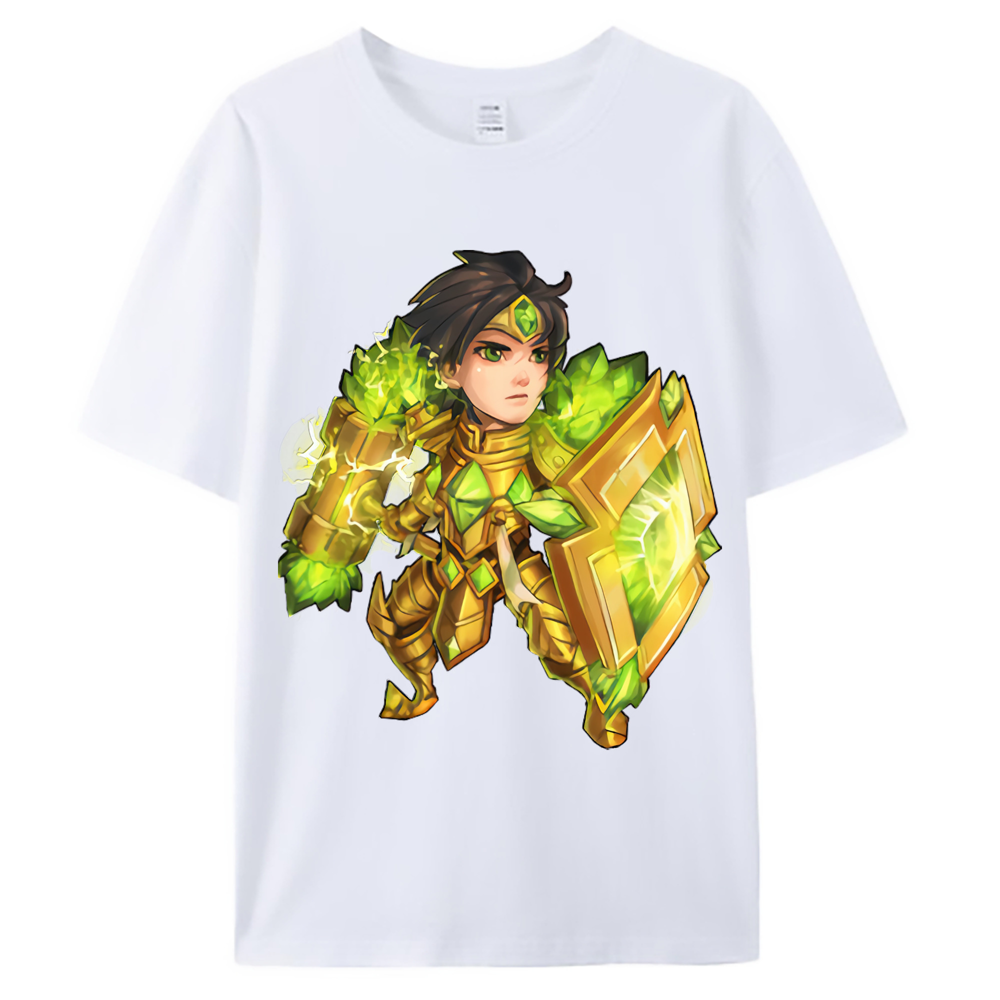 （画像用） リーグ・オブ・レジェンド League of Legends LOL 綿100％ メンズ半袖Tシャツ｜肌触りやわらか＆通気性