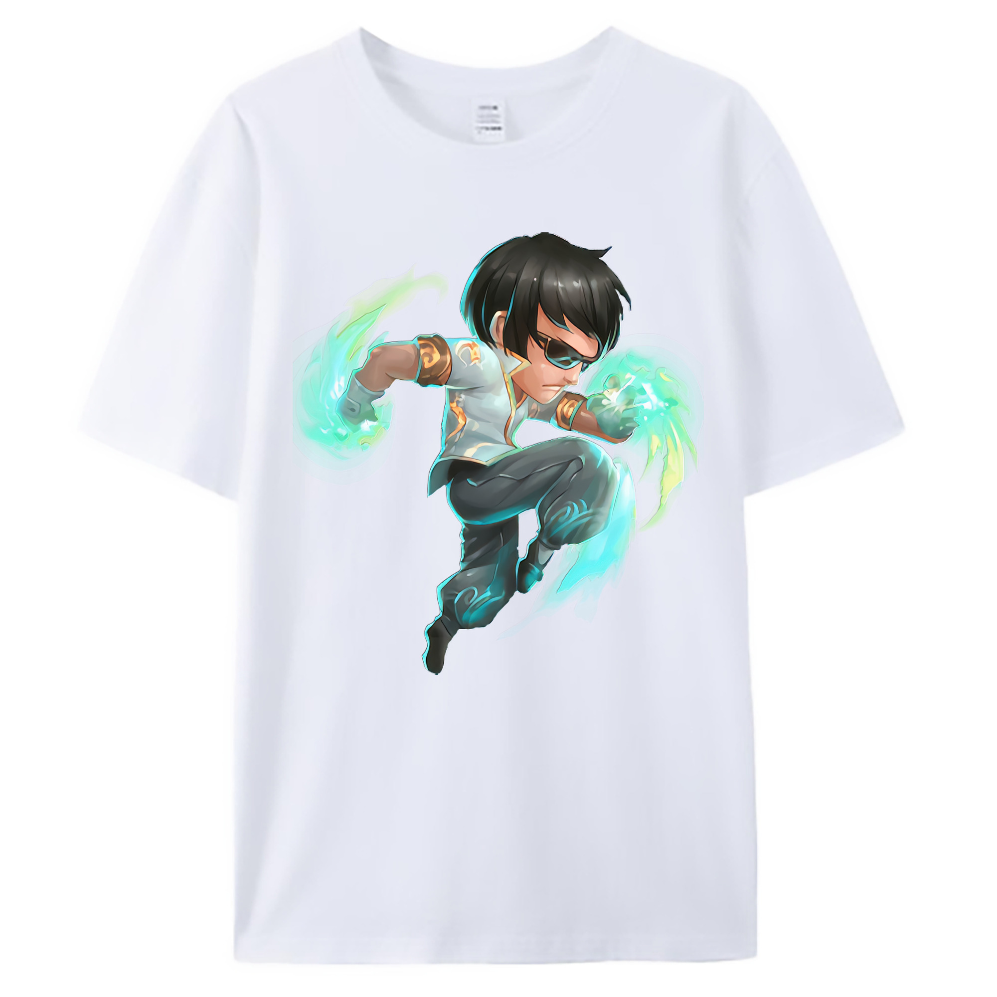 （画像用） リーグ・オブ・レジェンド League of Legends LOL 綿100％ メンズ半袖Tシャツ｜肌触りやわらか＆通気性