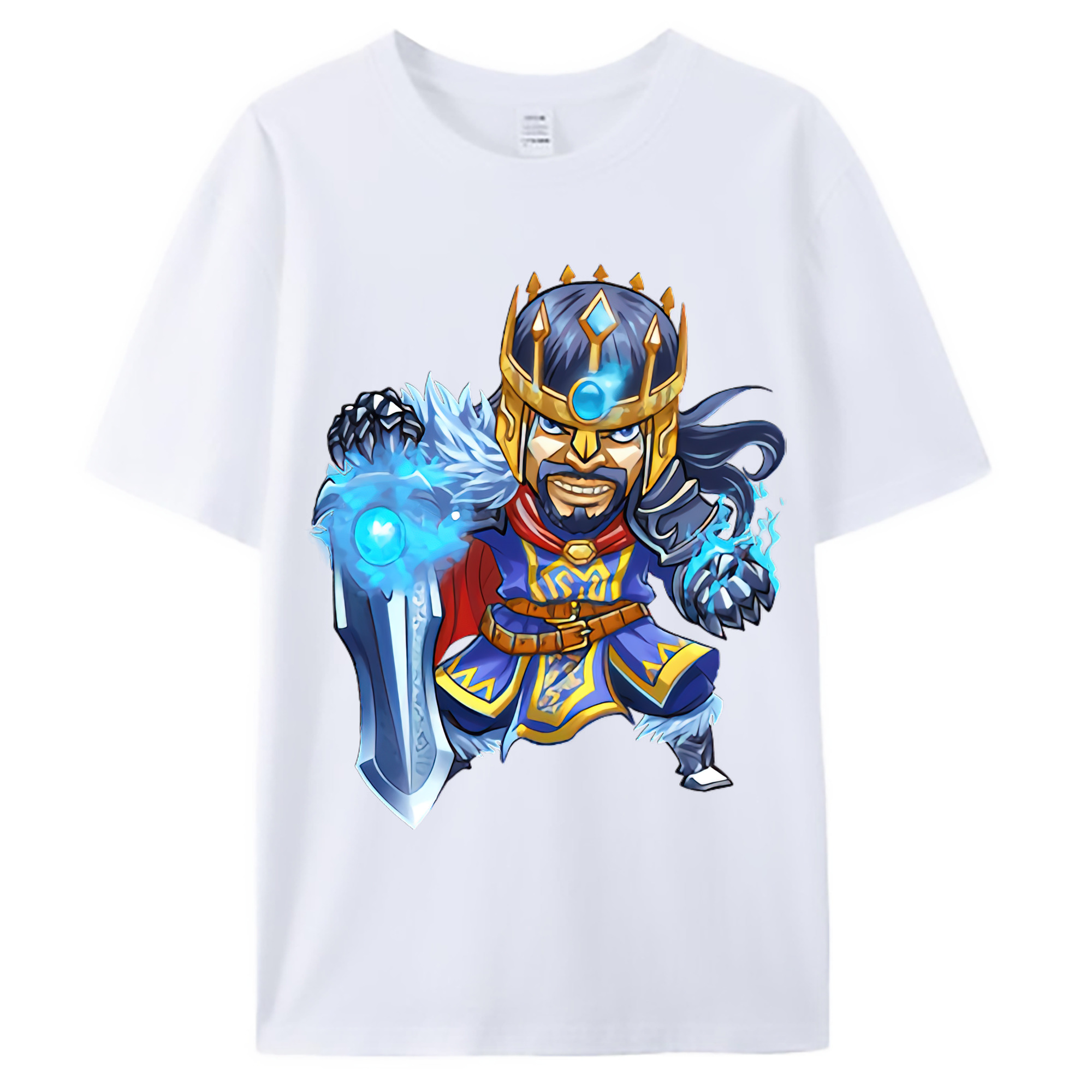 （画像用） リーグ・オブ・レジェンド League of Legends LOL 綿100％ メンズ半袖Tシャツ｜肌触りやわらか＆通気性