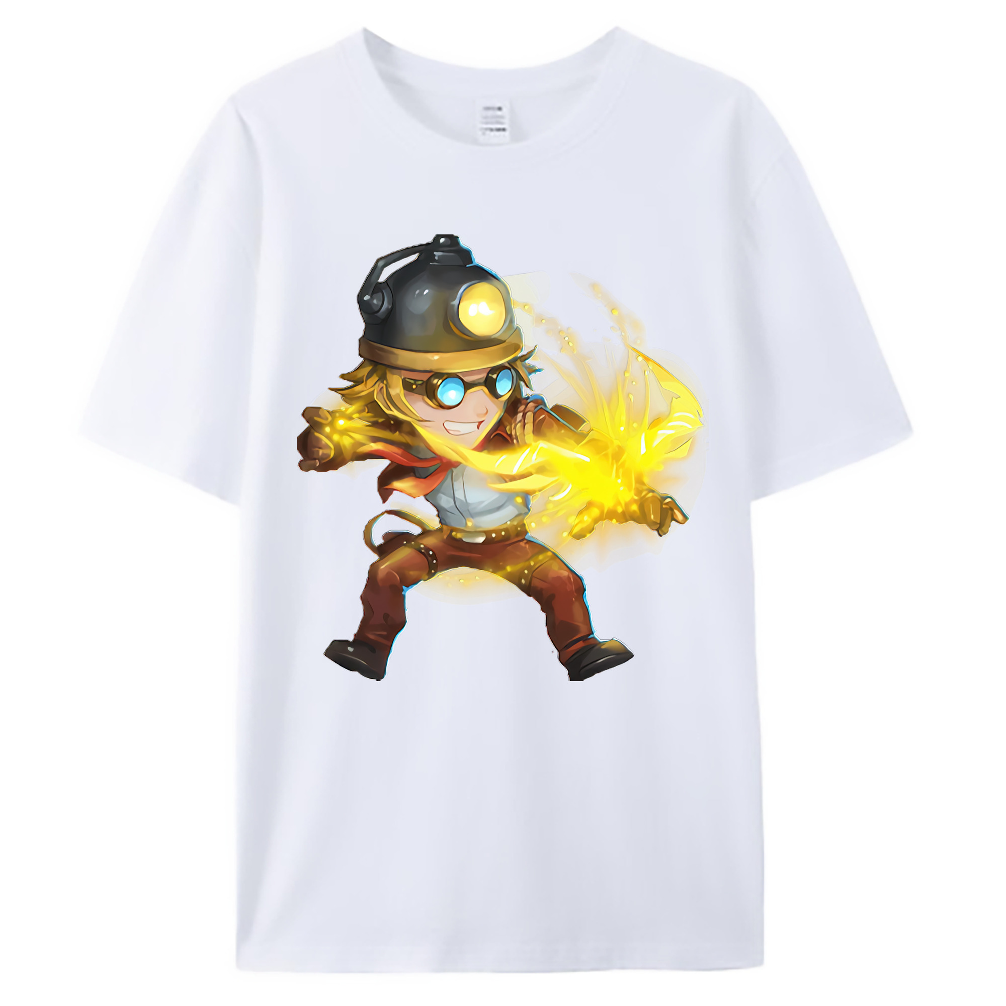（画像用） リーグ・オブ・レジェンド League of Legends LOL 綿100％ メンズ半袖Tシャツ｜肌触りやわらか＆通気性