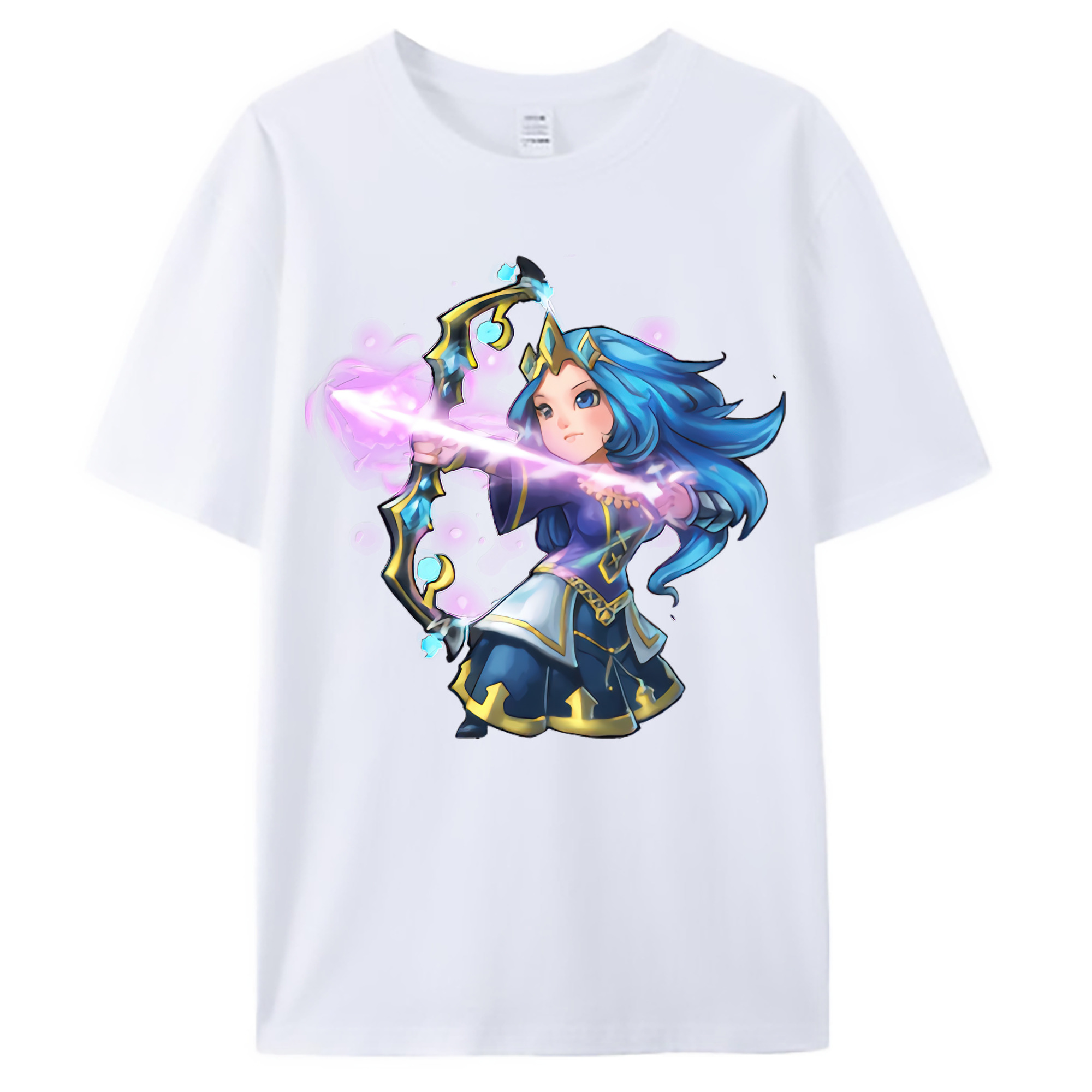 （画像用） リーグ・オブ・レジェンド League of Legends LOL 綿100％ メンズ半袖Tシャツ｜肌触りやわらか＆通気性